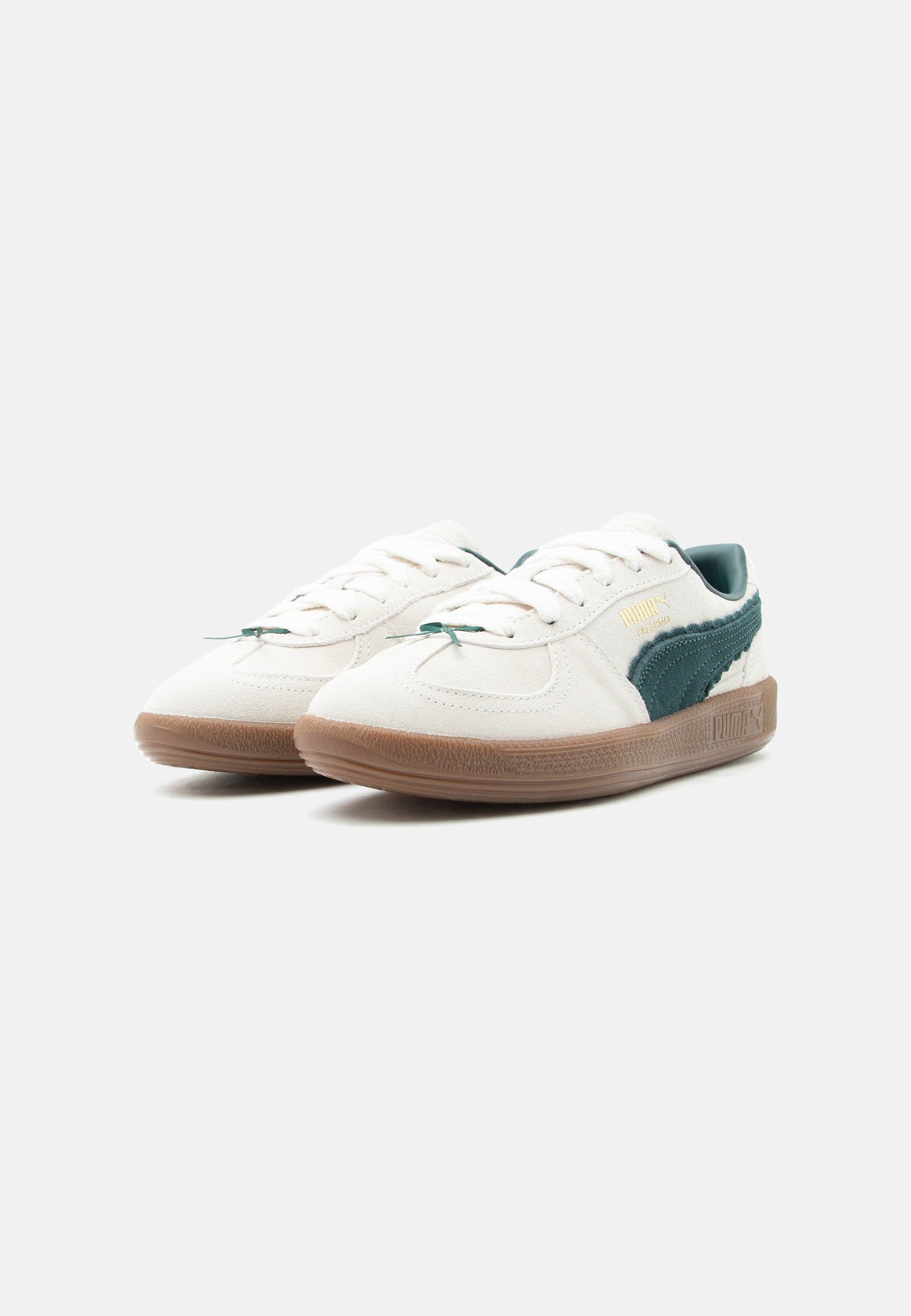 PALERMO BOW - Trainers - warm white/green terrain/gold-coloured