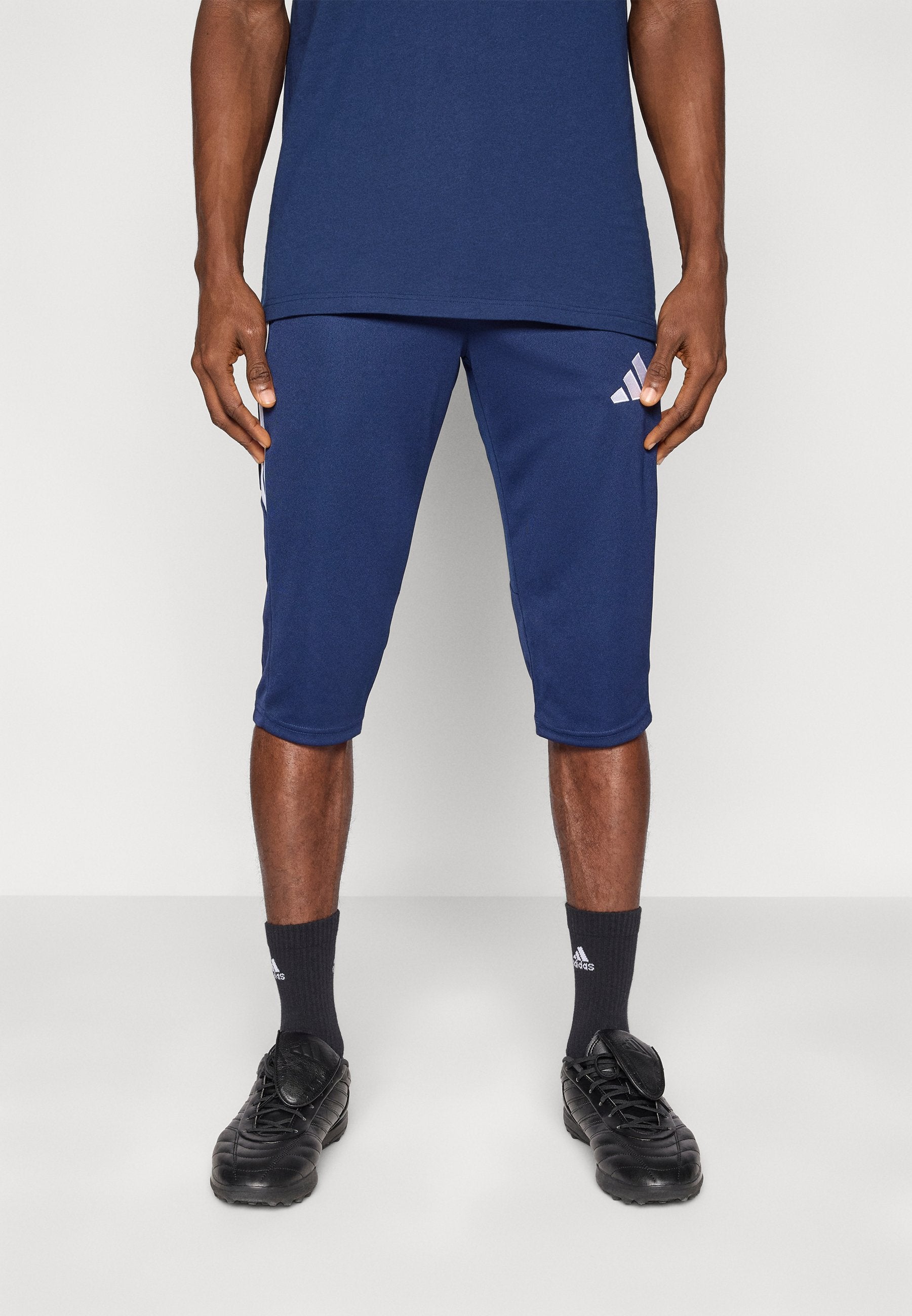 TIRO26 LEAGUE TRAINING PANTS - 3/4 sports trousers - team navy blue/white