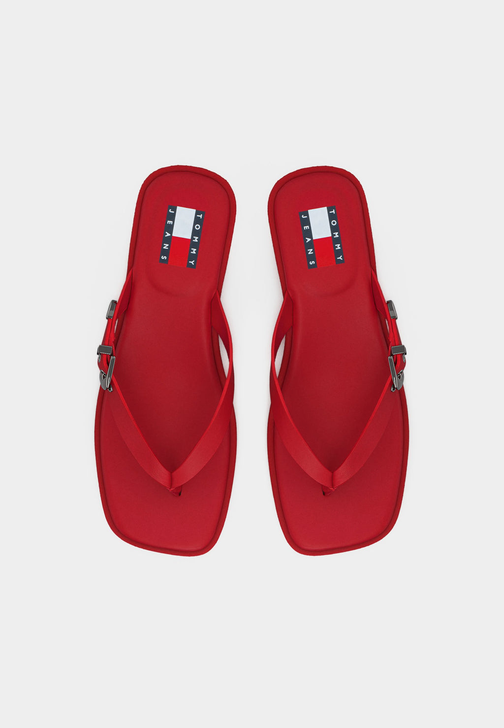 KITTEN HEEL - T-bar sandals - arizona red