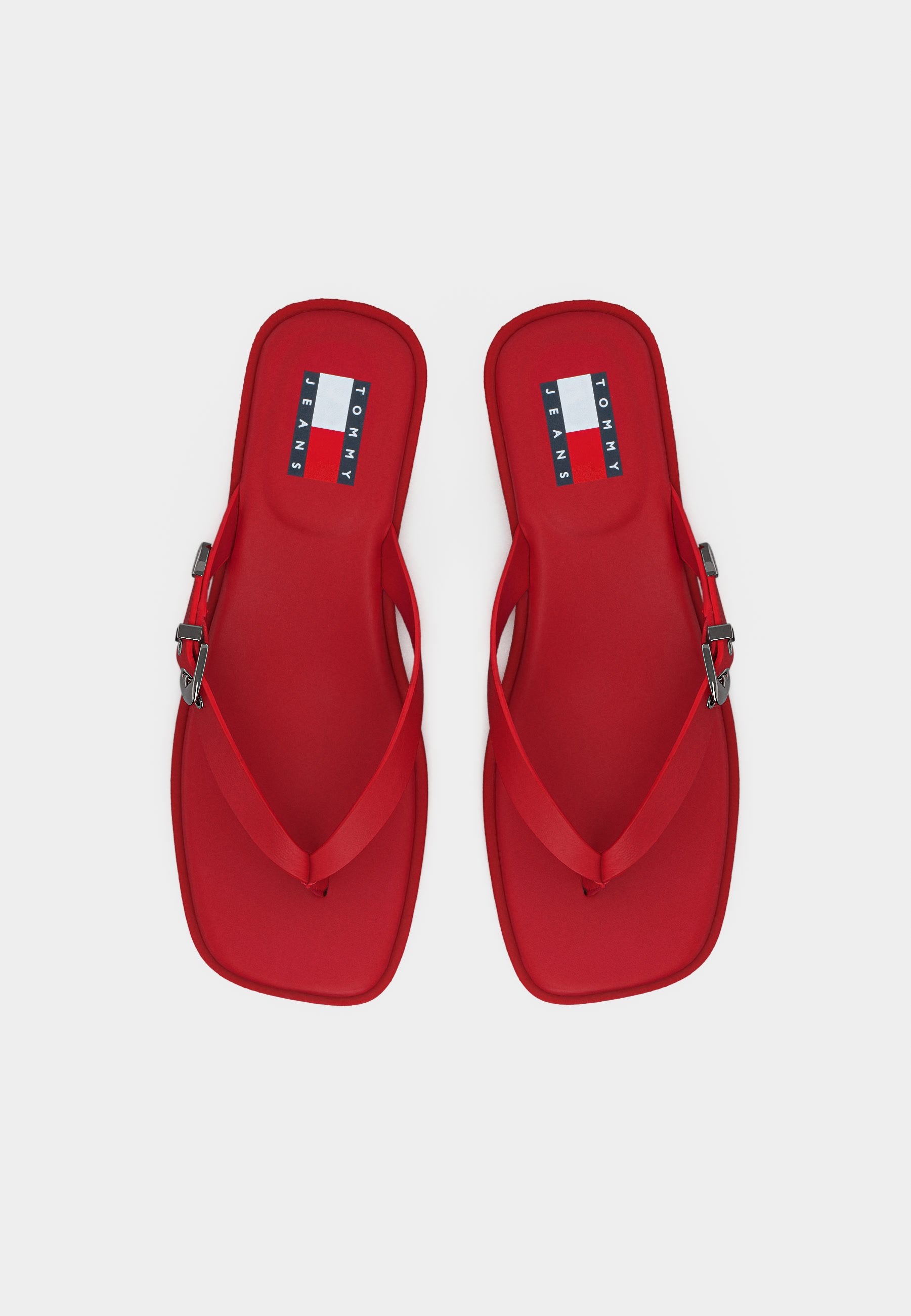 KITTEN HEEL - T-bar sandals - arizona red