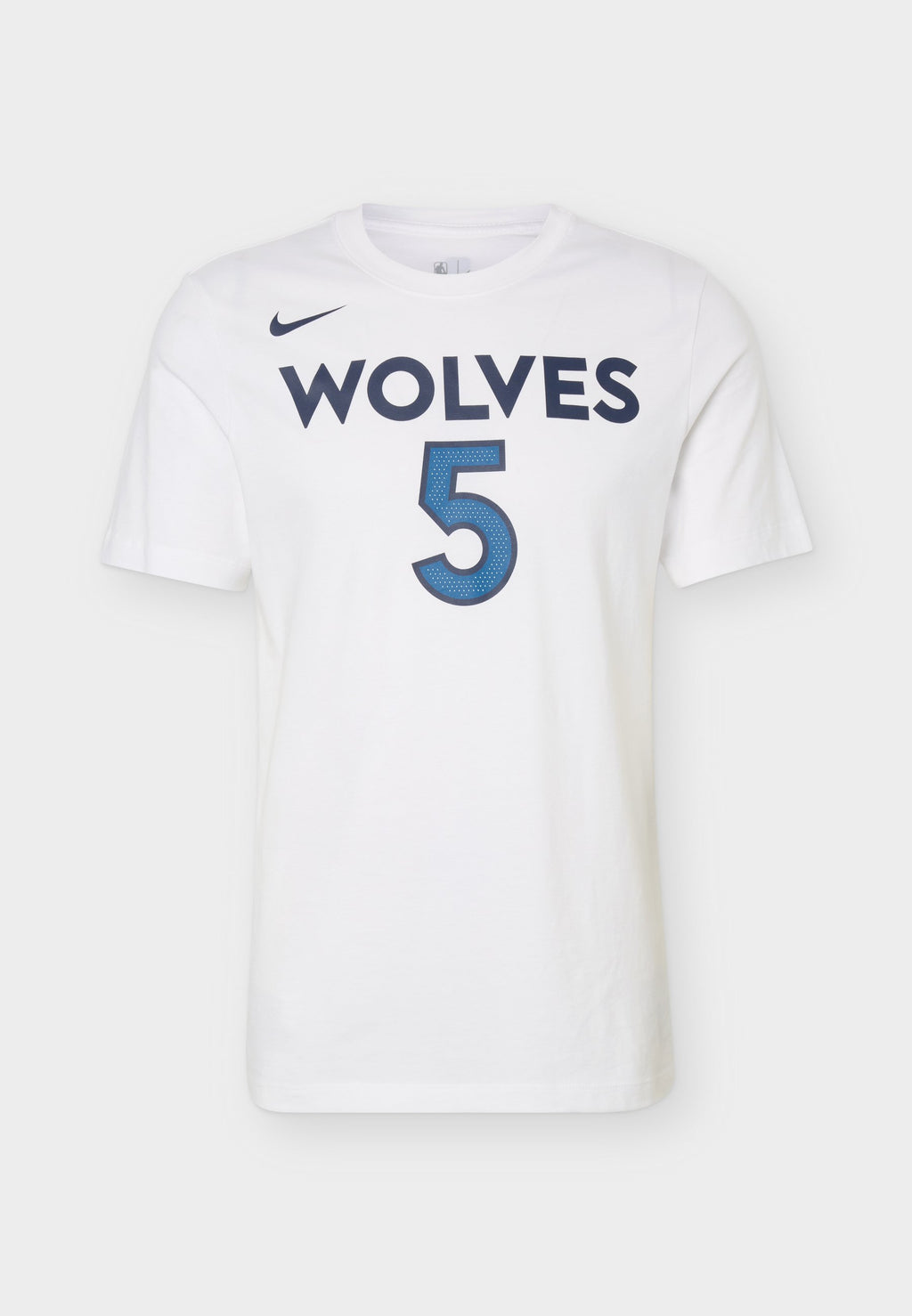 NBA MINNESOTA TIMBERWOLVES TEE ANTHONY EDWARDS - Günlük giyim - beyaz