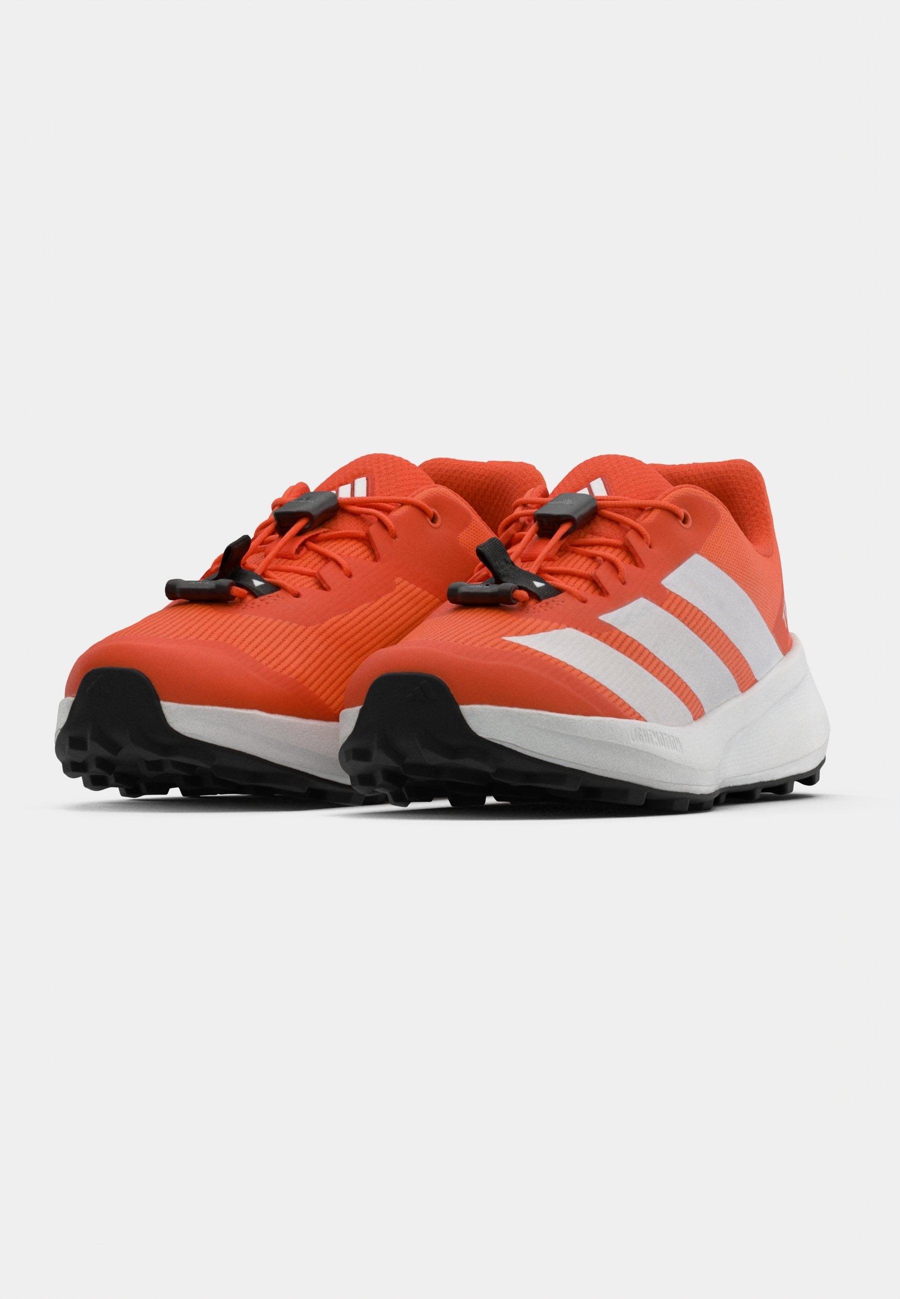 AGRAVIC UNISEX - Trail running shoes - semi impact orange/footwear white/core black