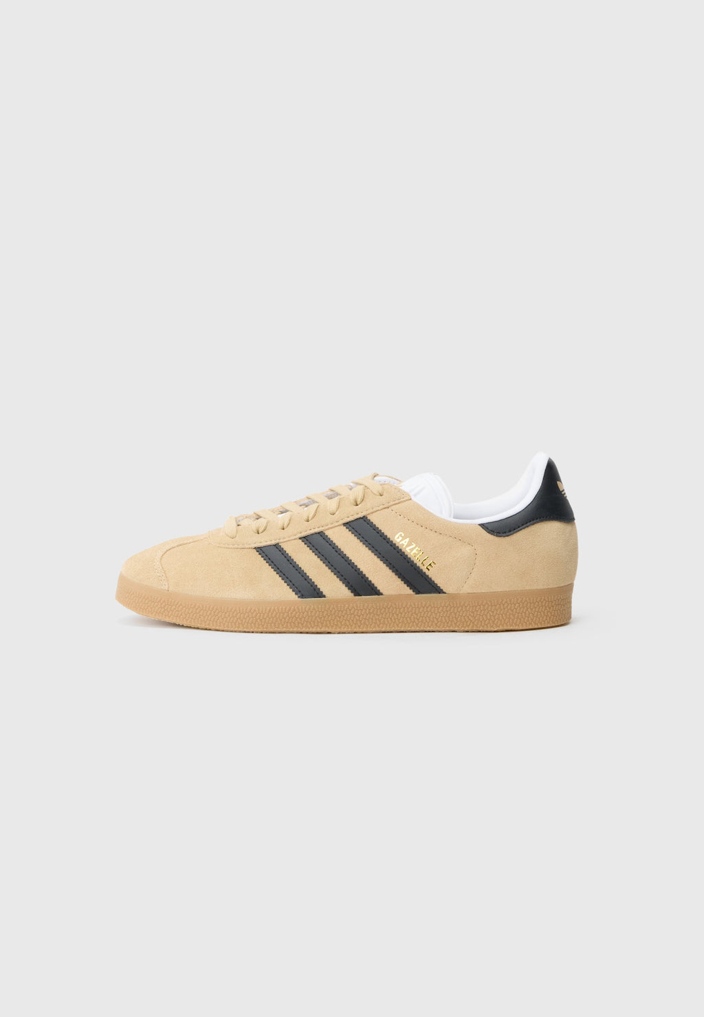 GAZELLE UNISEX - أحذية رياضية - بيج سحري/أسود أساسي/أبيض