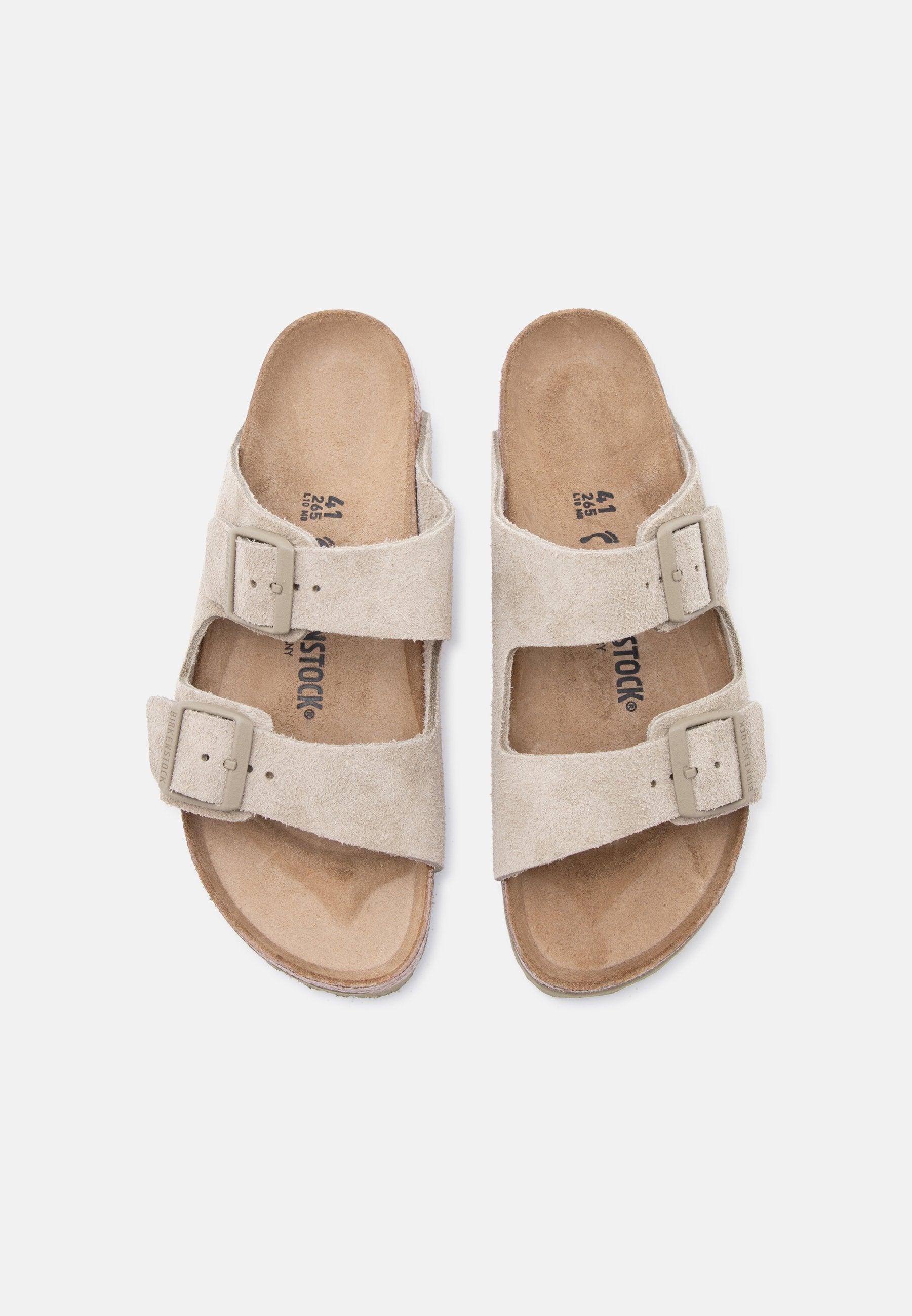ARIZONA LEVE AĞARTILMIŞ KAKİ DAR UNISEX - Sandalet - ağartılmış haki