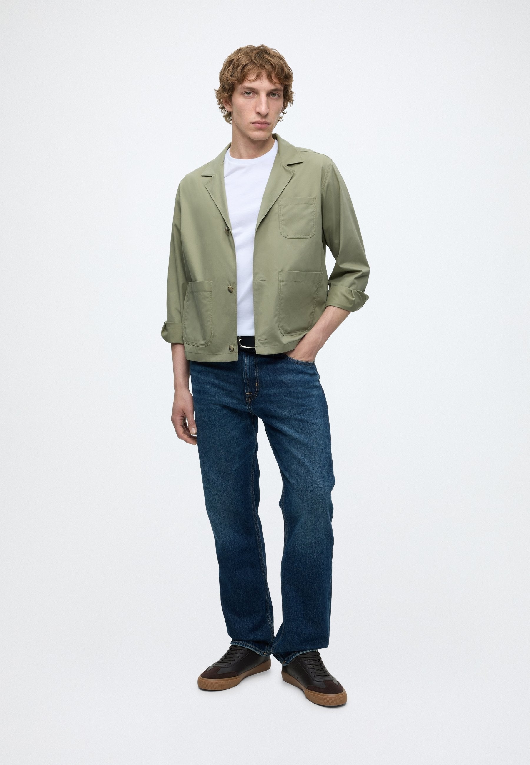 CARPER - Blazer jacket - dark beige