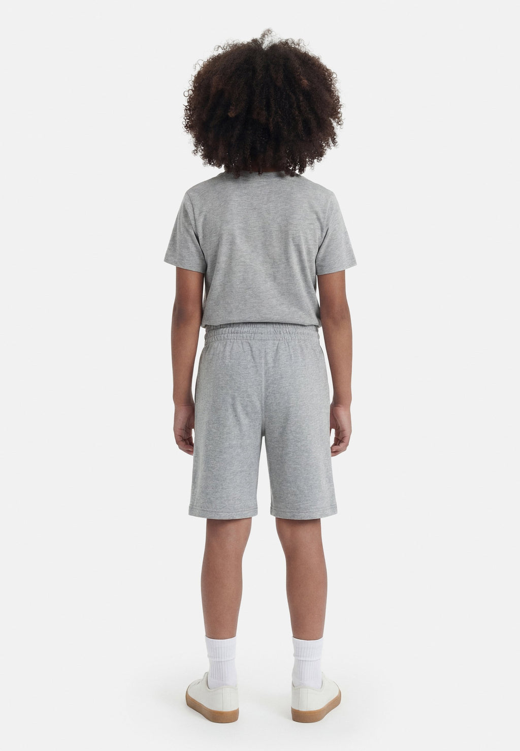 CLUB UNISEX - Shorts - grey heather/base grey/white