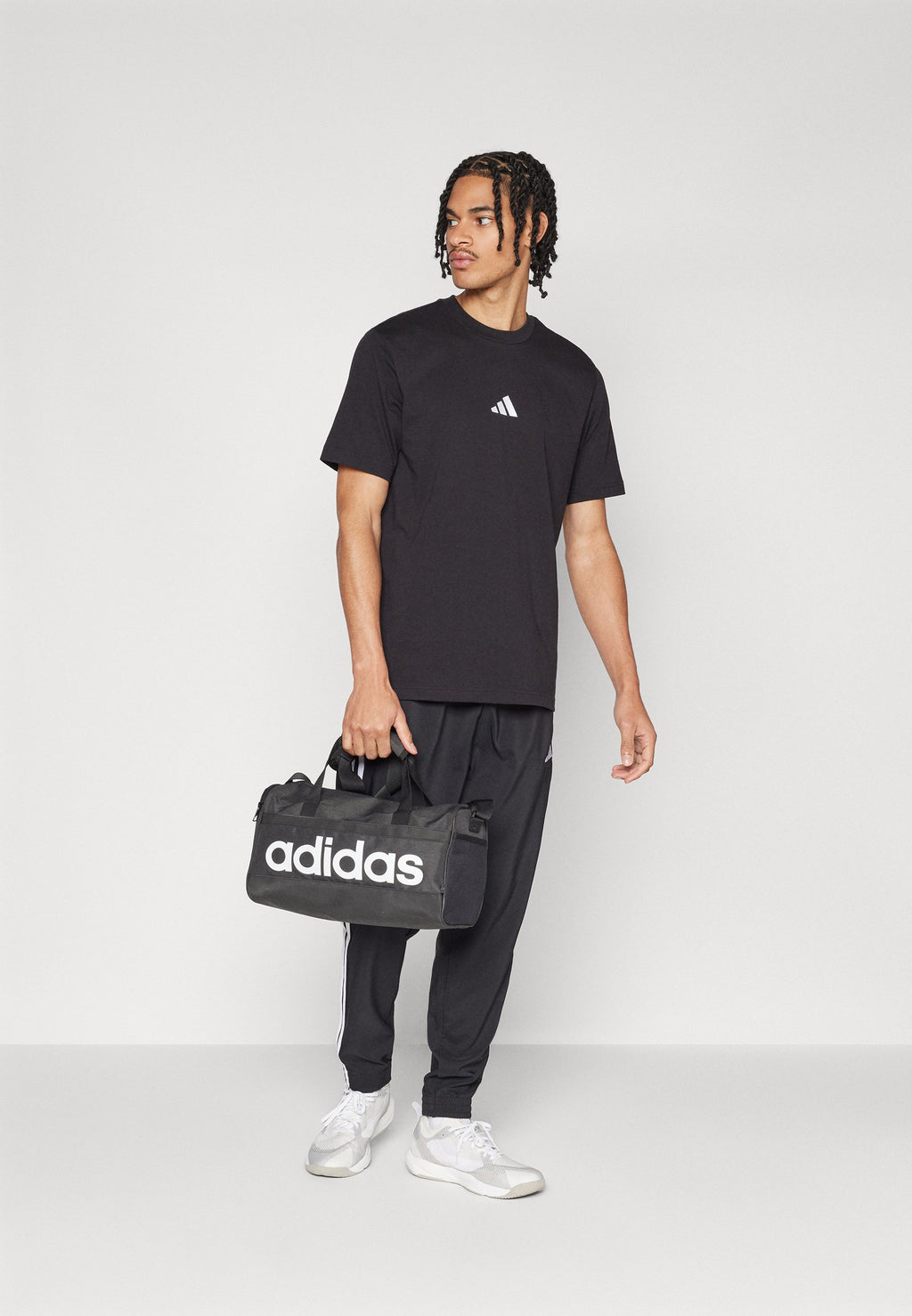Basic T-shirt - black/white