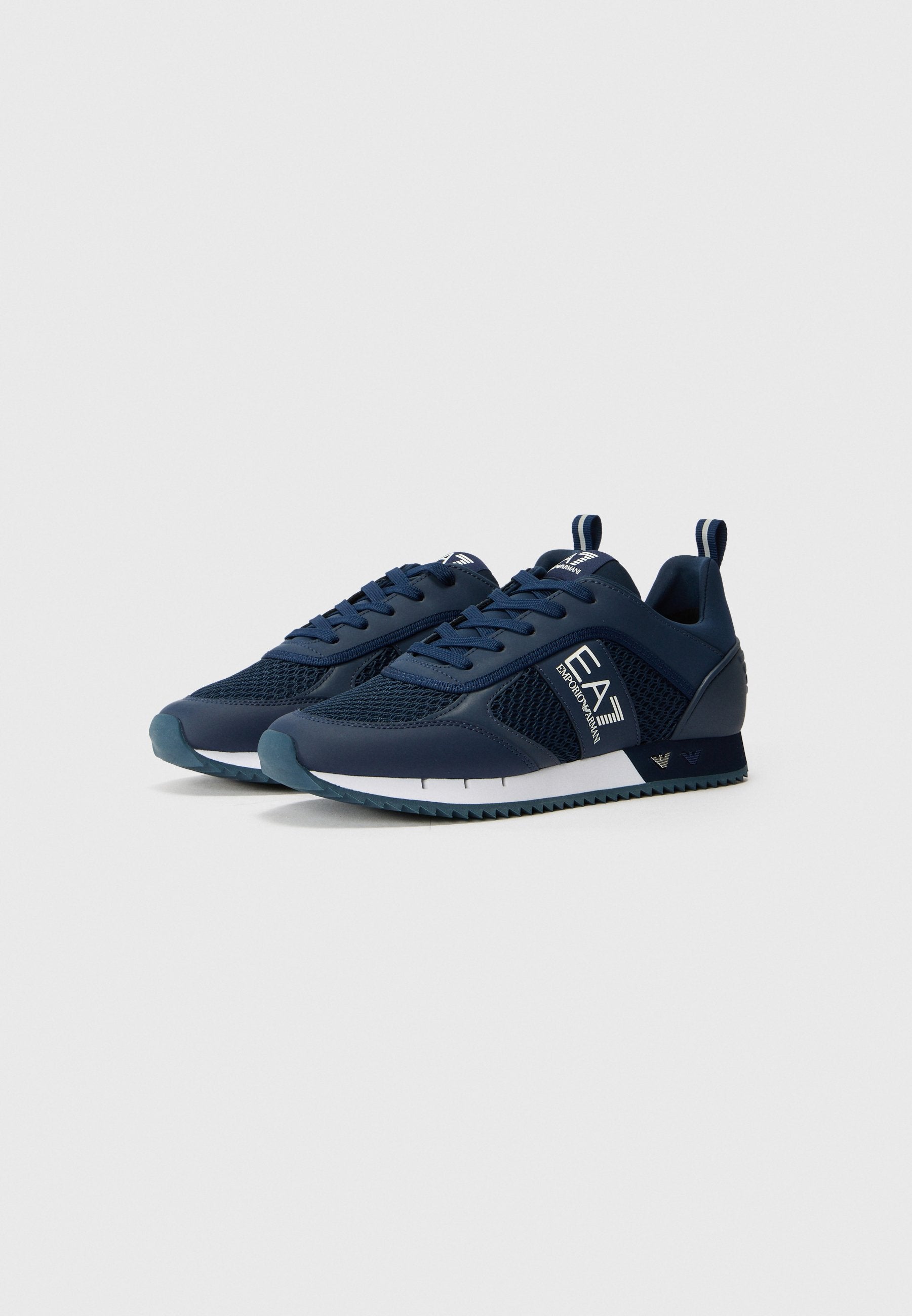 Trainers - navy/white