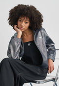 FIREBIRD - Denim jacket - silver-coloured