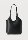 METALLIC LOGO TOTE BAG - Tote bag - black