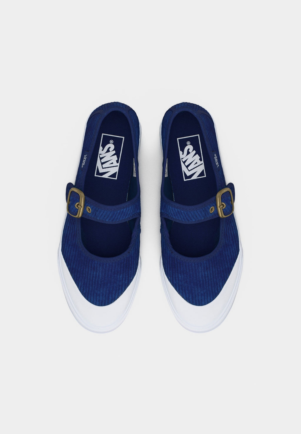 MARY JANE - Ankle strap ballet pumps - deep indigo