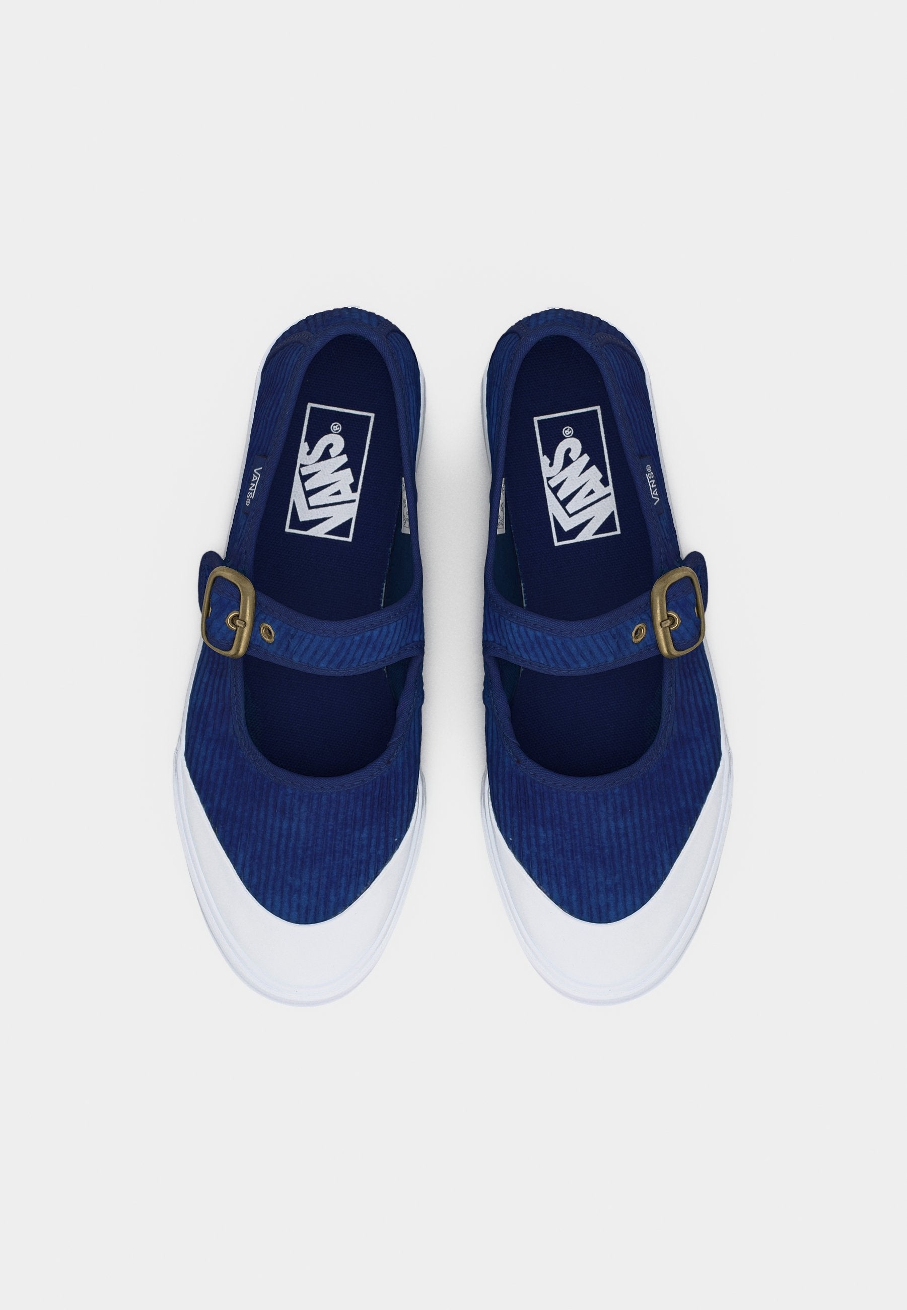 MARY JANE - Ankle strap ballet pumps - deep indigo