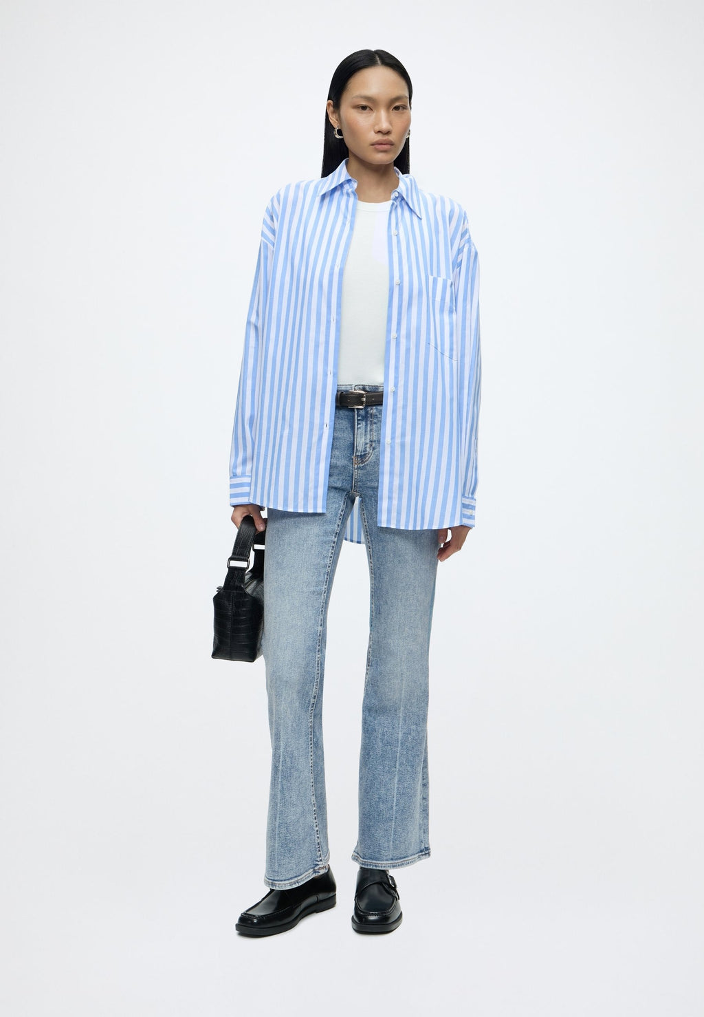 GELISSA - Flared Jeans - navy