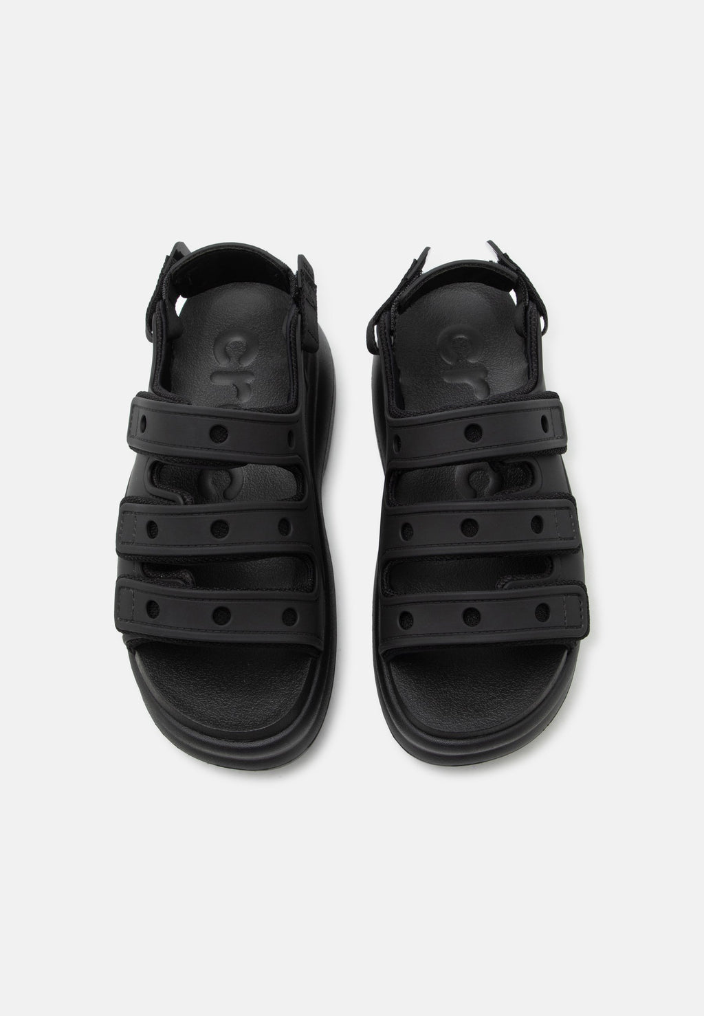SOHO FROSTED - Platform sandals - black