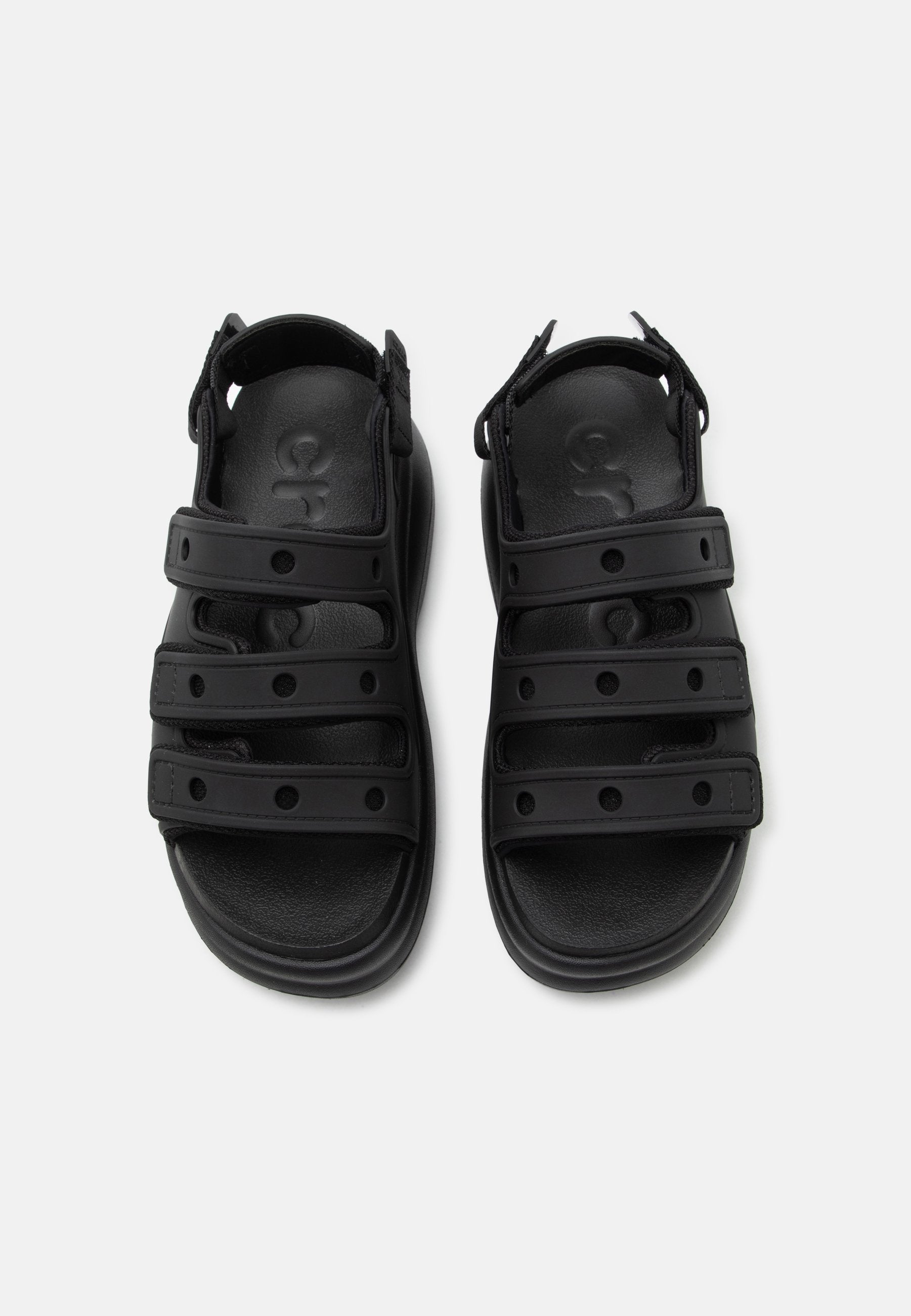SOHO FROSTED - Platform sandals - black