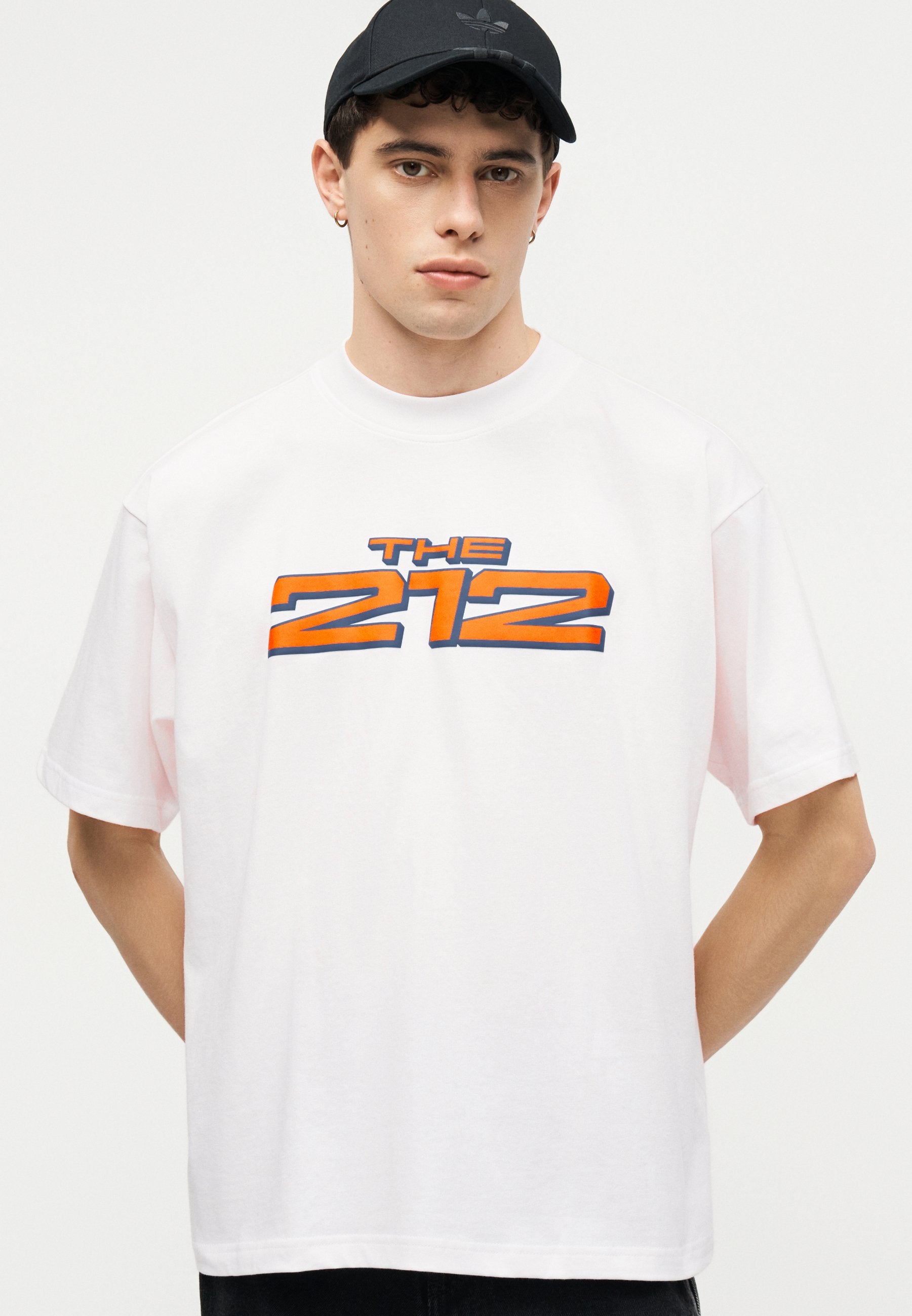 NY CITY TEE UNISEX - Print T-shirt - white/collegiate royal