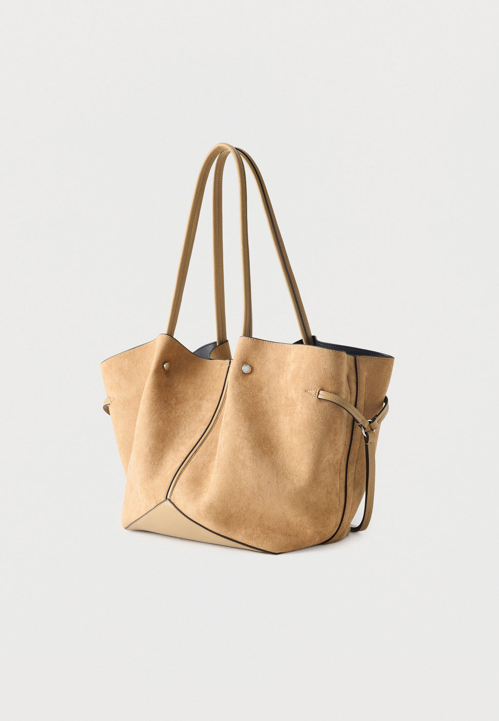 EXCLUSIVE PIERCED TOTE - Tote bag - dijon