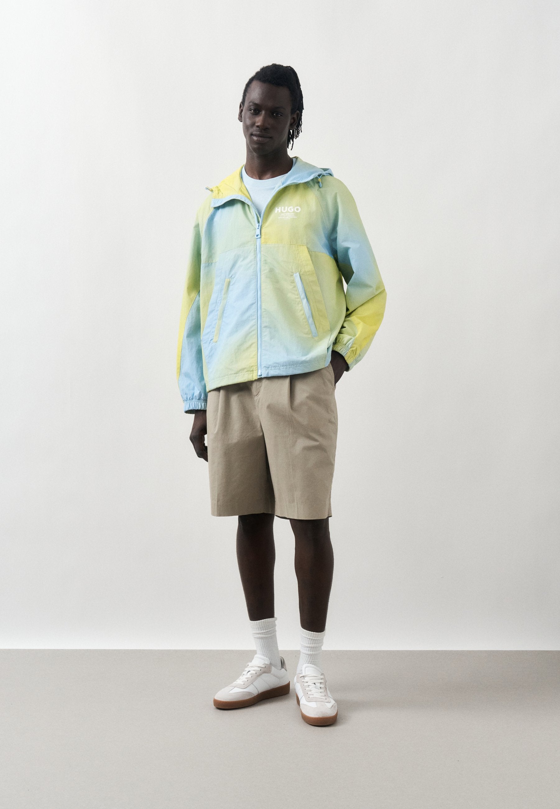 BENTONO - Light jacket - open blue