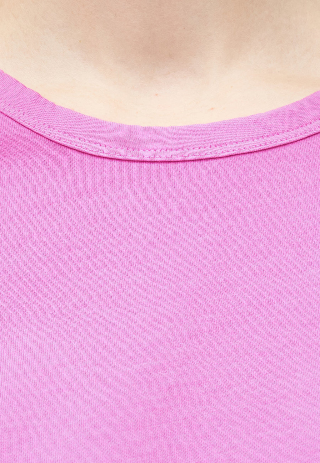 CREW - Basic T-shirt - neon pink glow