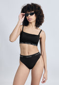 BRAZILIAN ICON SWIM - Bikini bottoms - black