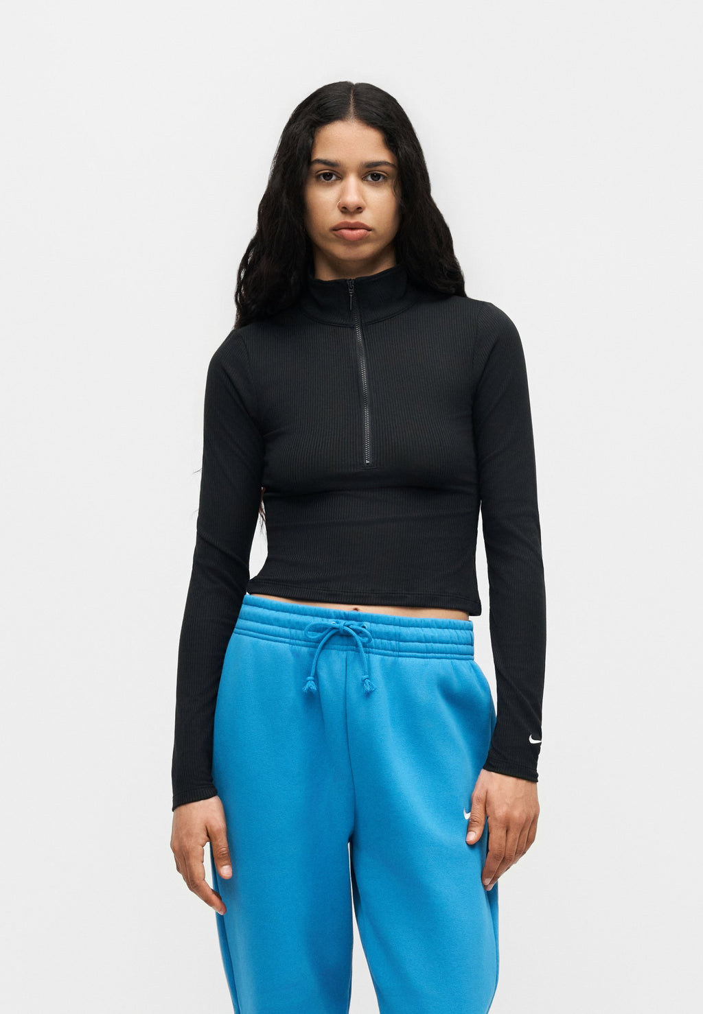 Long sleeved top - black