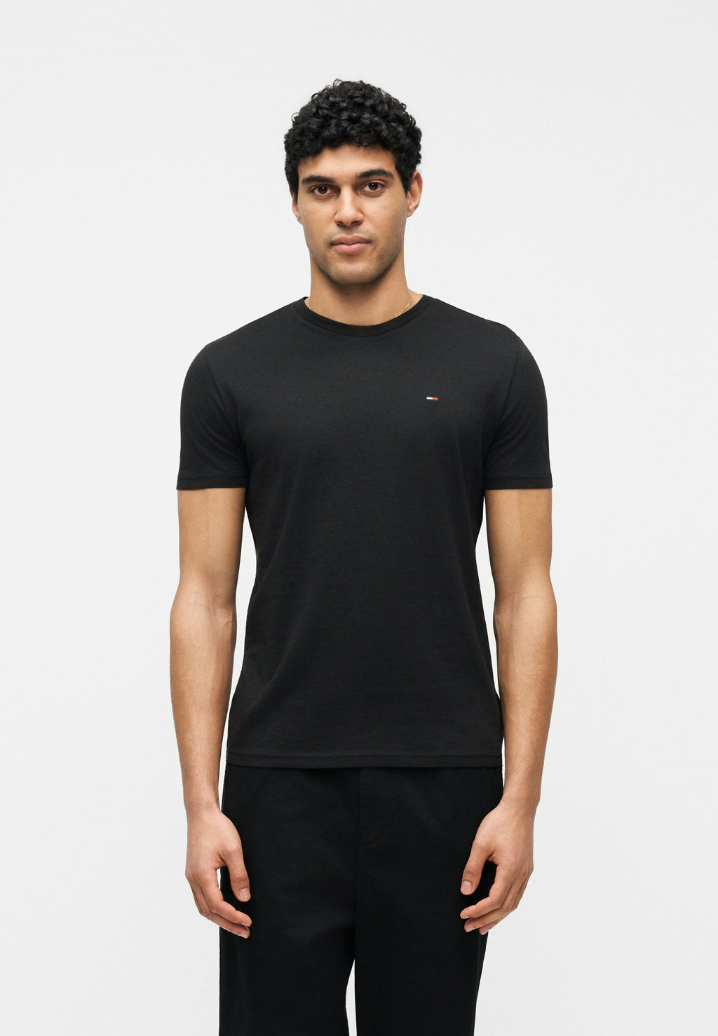 SLIM TEE  - Basic T-shirt - black