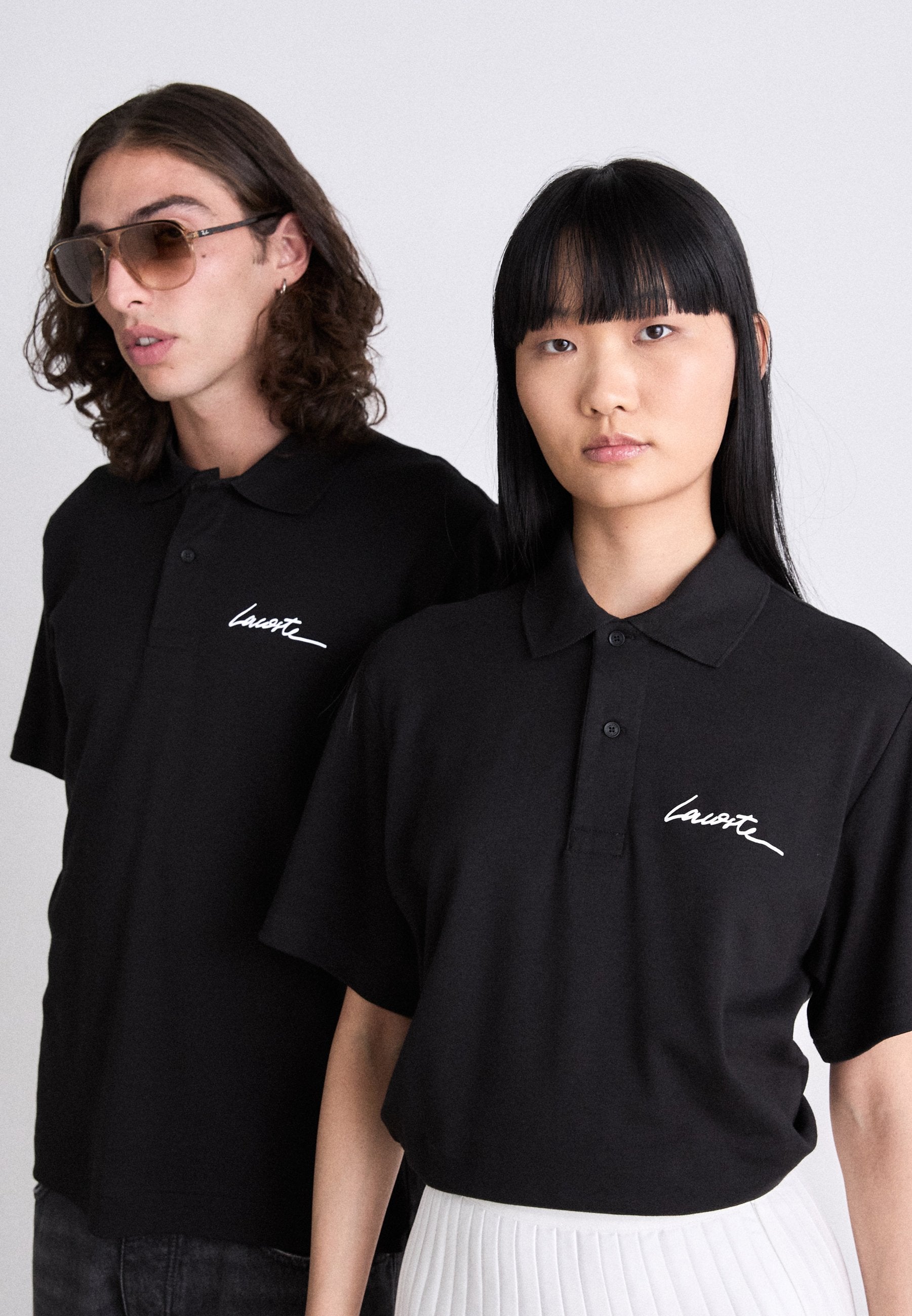 UNISEX - Polo shirt - black