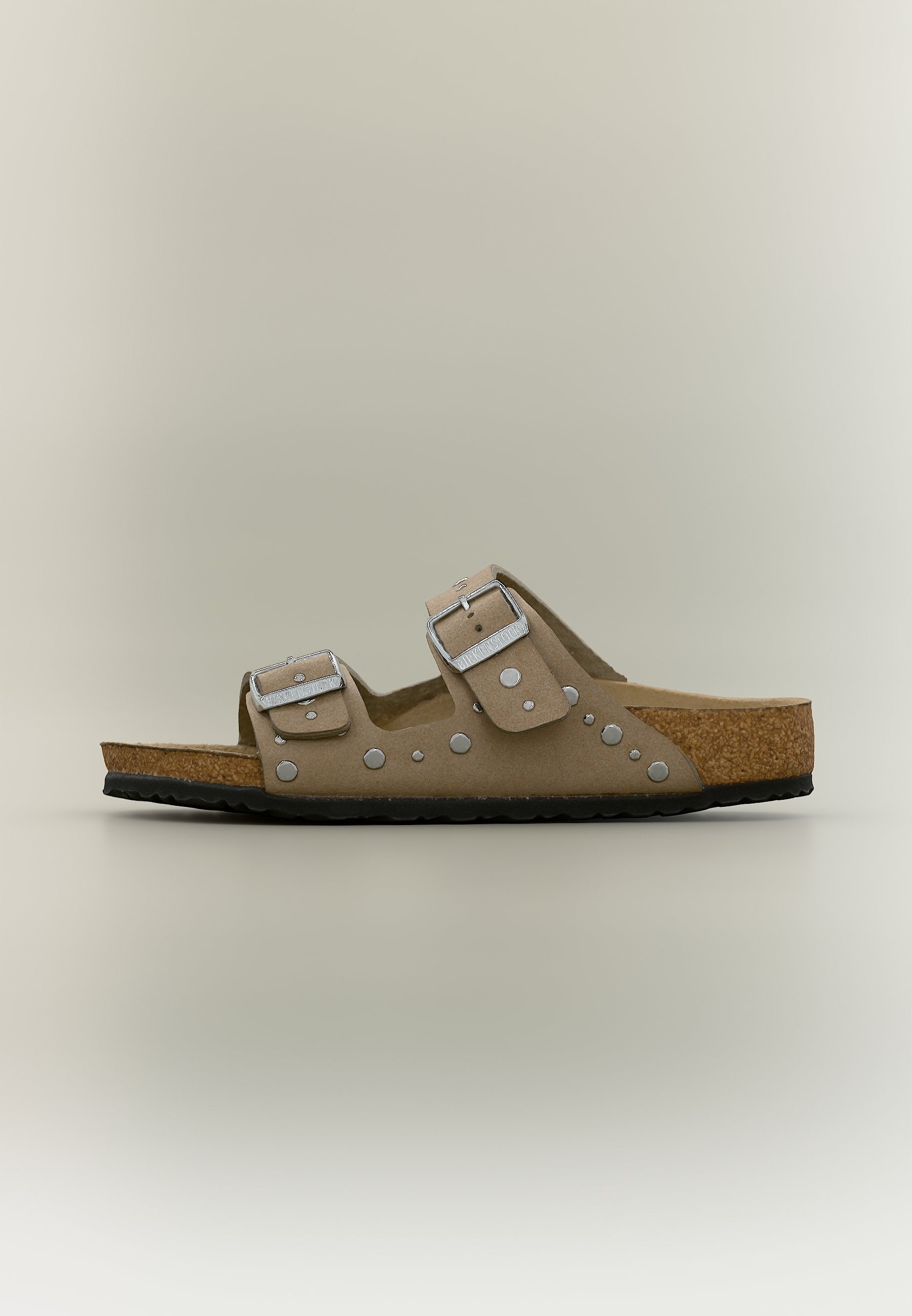 ARIZONA RIVETS KIDS NARROW - Sandals - taupe