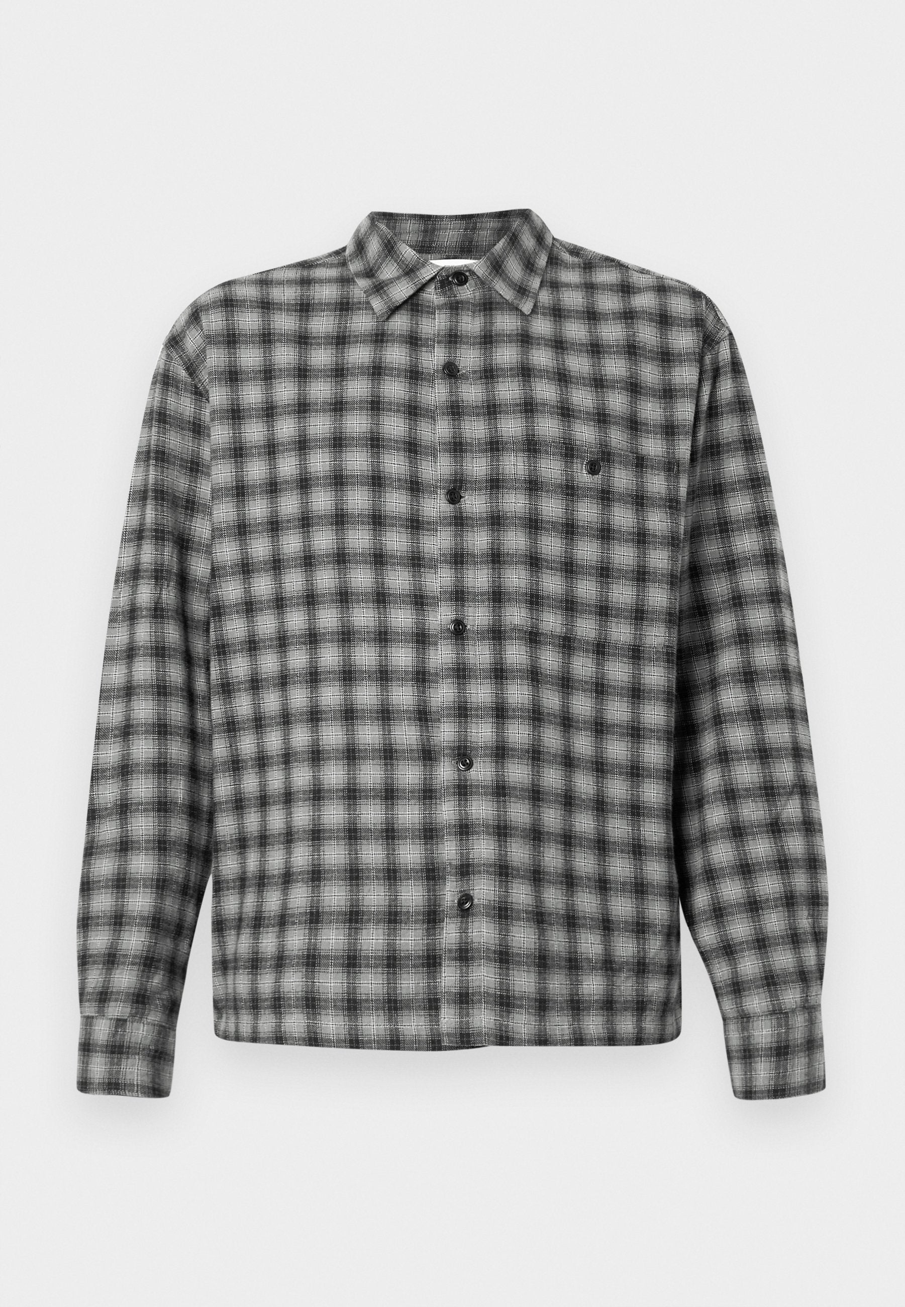 BOXY - Shirt - tonal grey