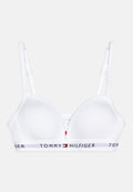 SOUTIEN-GORGE TRIANGLE MOULÉ EN MOUSSE SIGNATURE - Soutien-gorge triangle - blanc