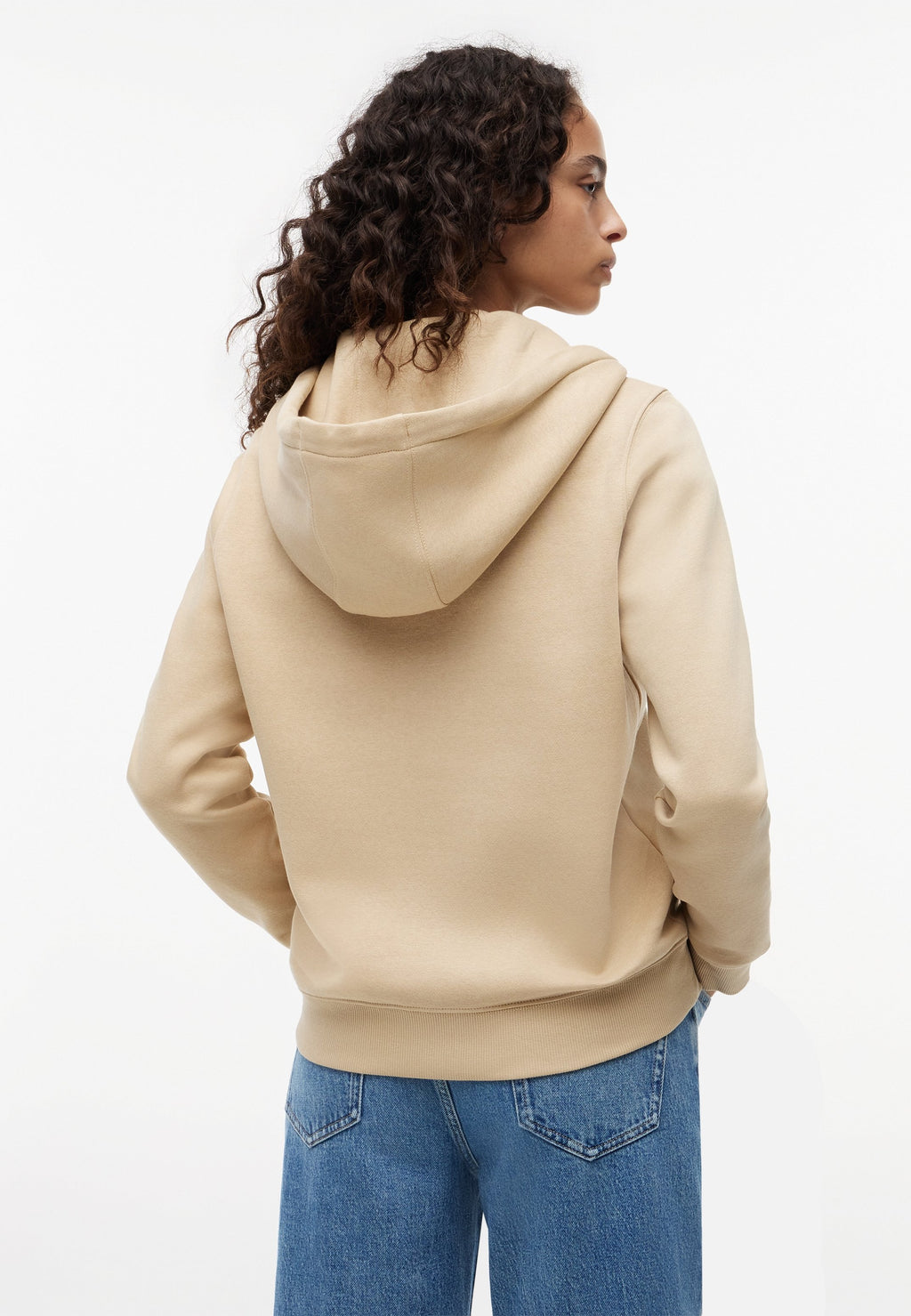 FLAG ZIP  - Zip-up sweatshirt - gentle gold