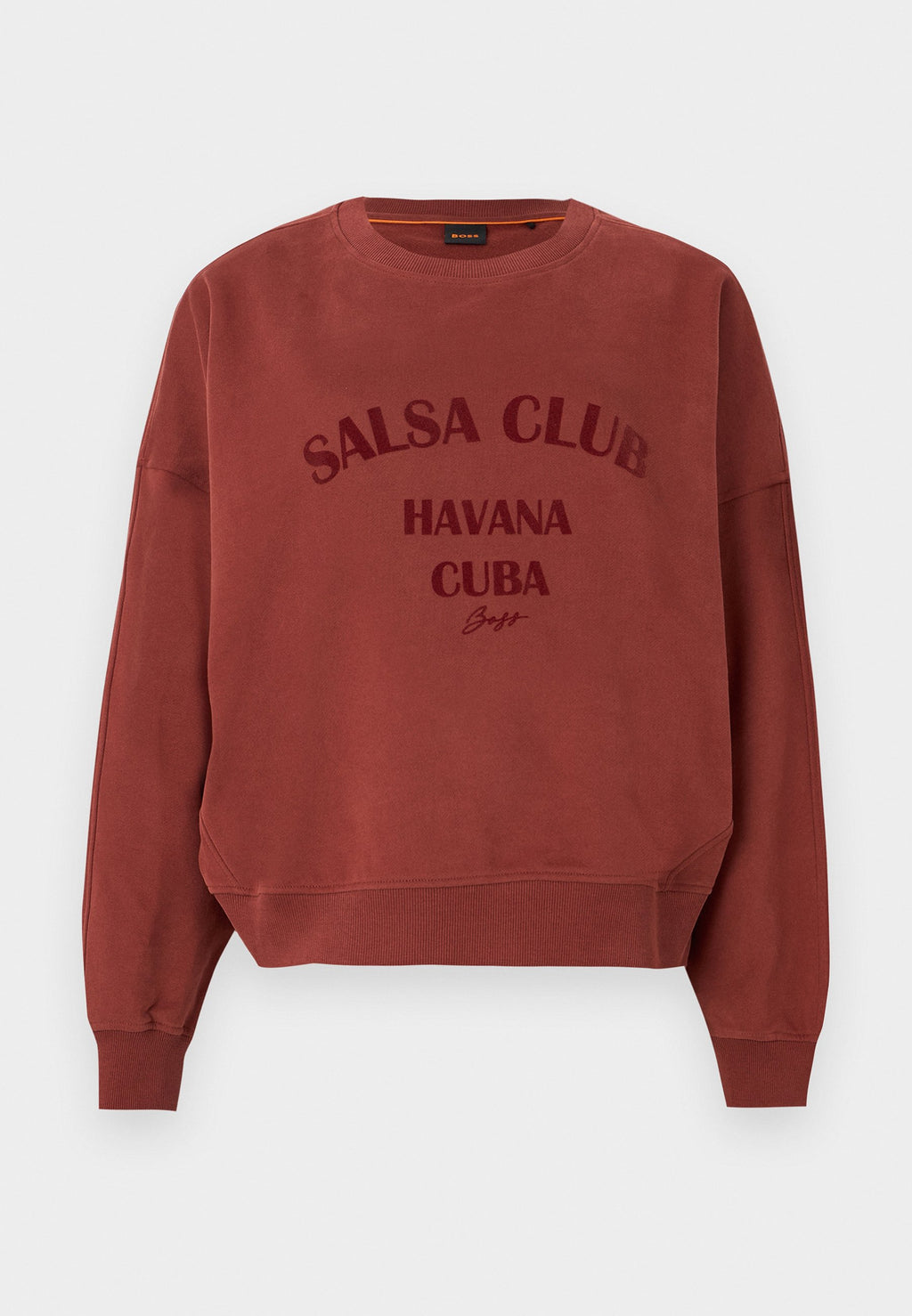 Sweatshirt - dark red
