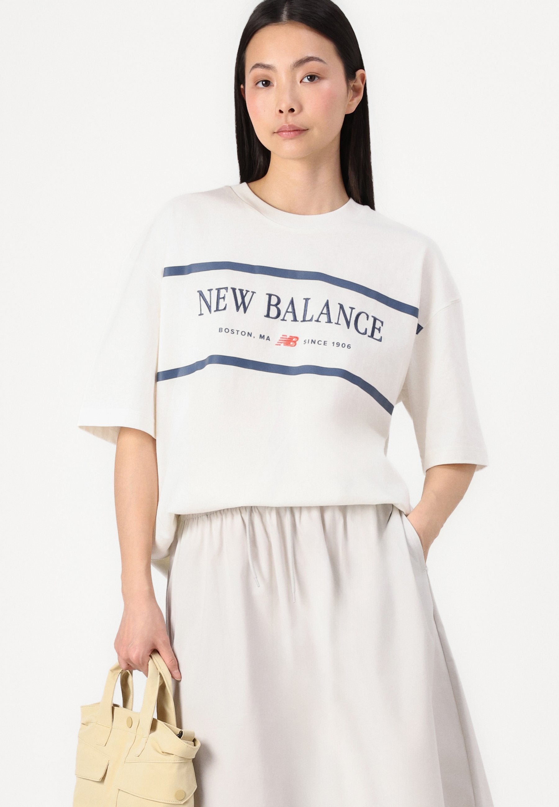 A-line skirt - grey matter