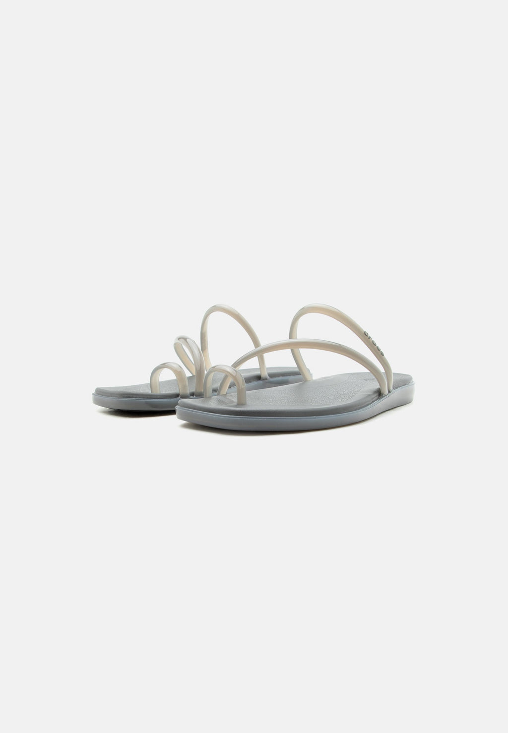 MIAMI TOE LOOP - T-bar sandals - carbon