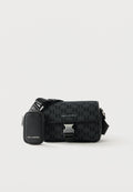 MONOGRAM MESSENGER - Cross body bag - black