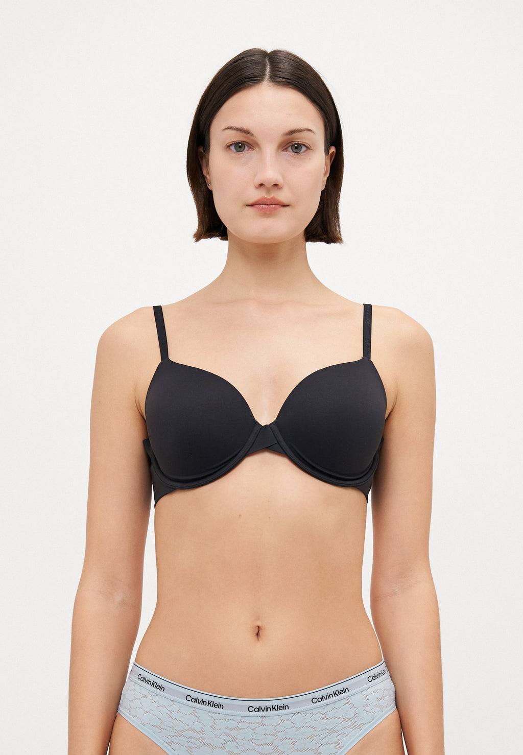 SOUTIEN-GORGE COUVRANT LÉGÈREMENT DOUBLÉ - Soutien-gorge à armatures - noir