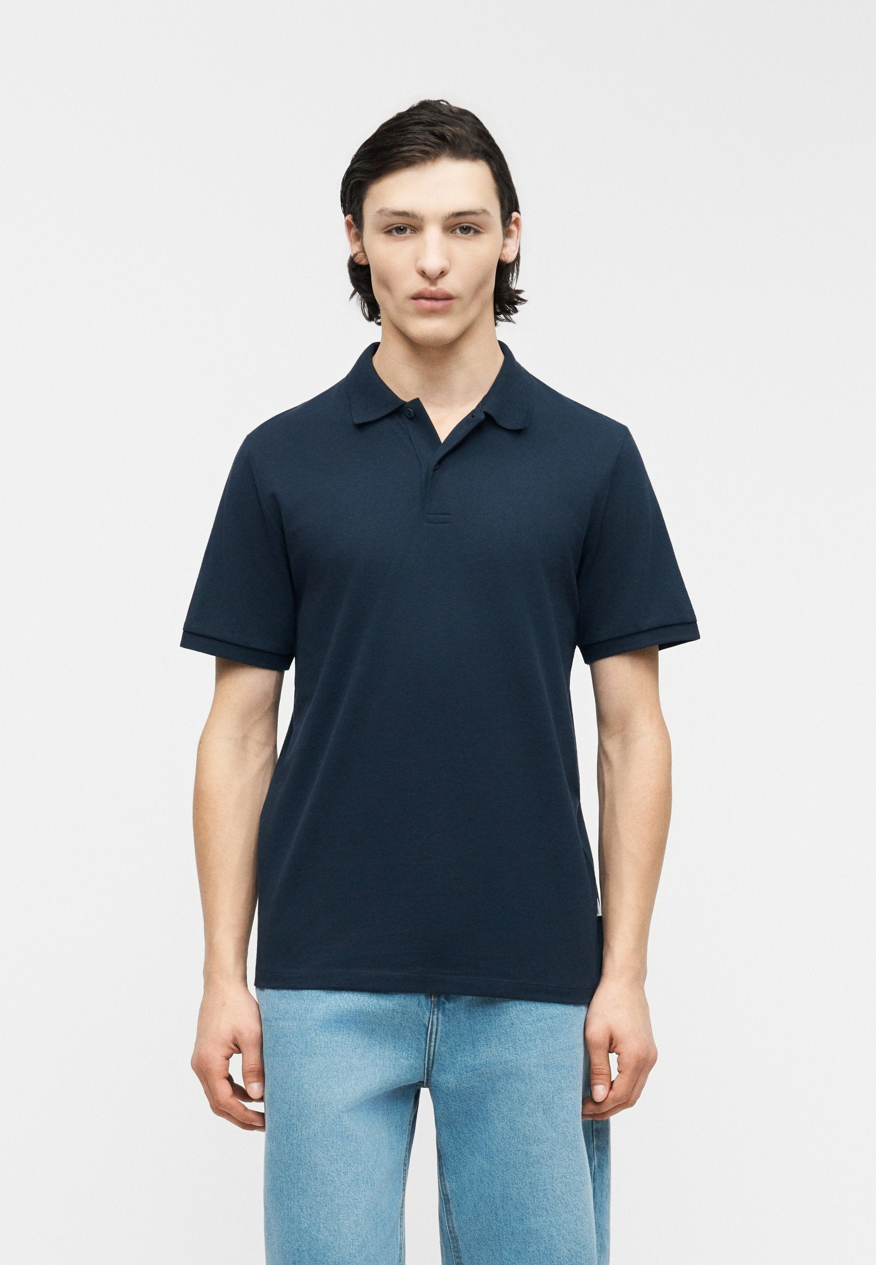 JJKANE 2 PACK - Polo shirt - navy blazer/moonbeam