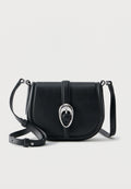JAINA SADDLE - Cross body bag - black