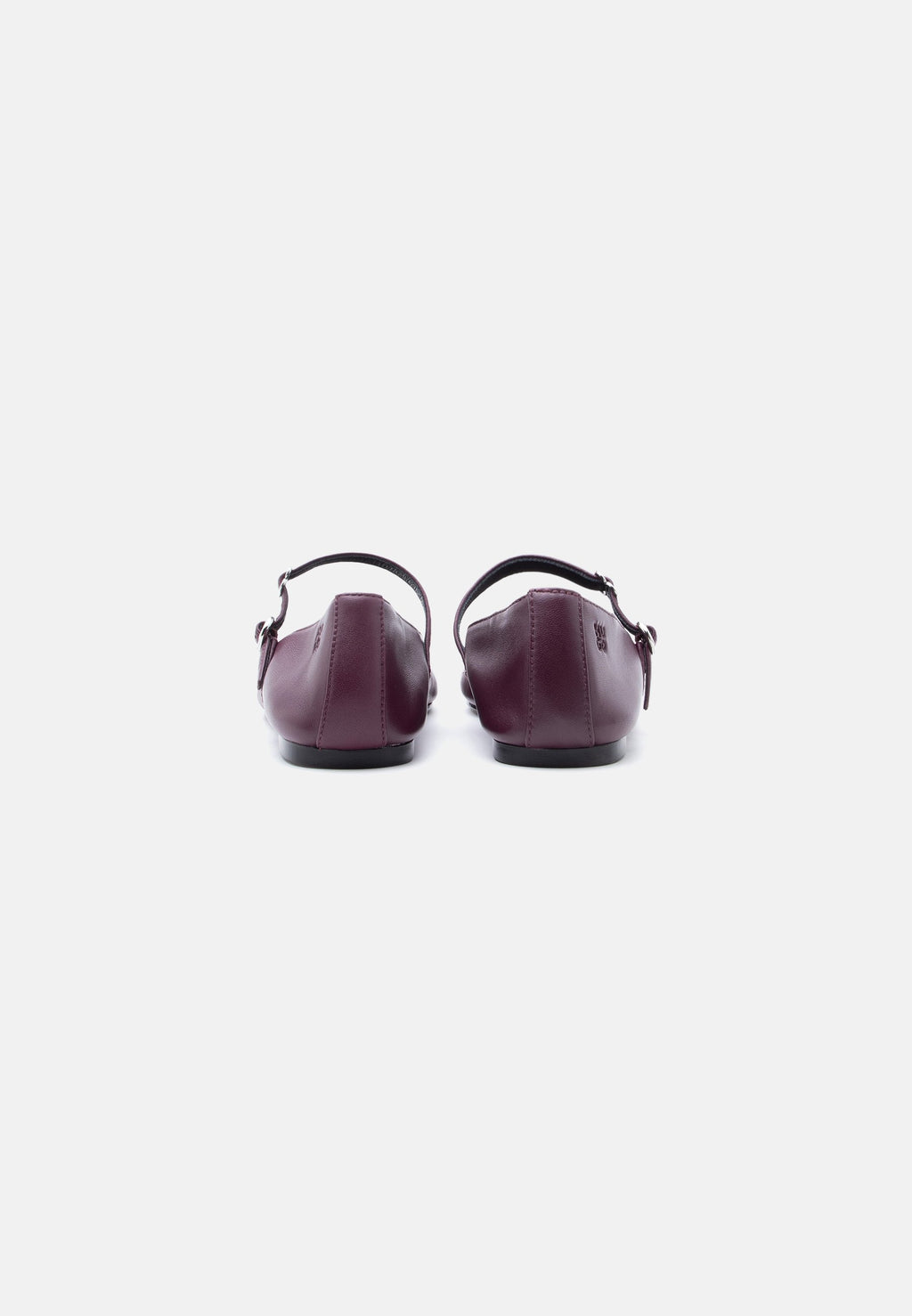 TYLIA - Ankle strap ballet pumps - dark purple