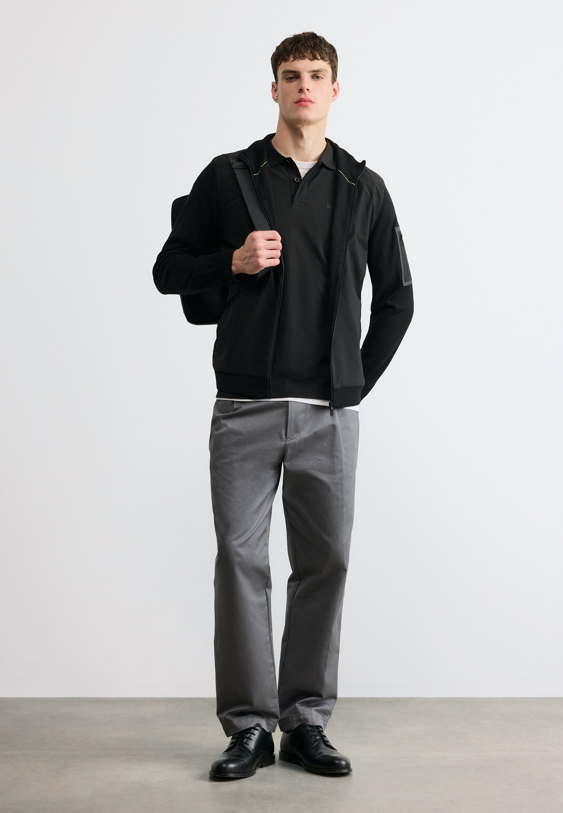 PIO - Polo shirt - black