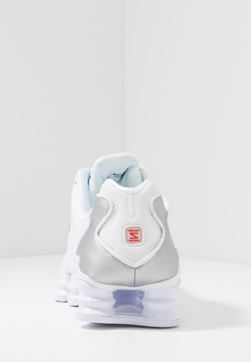 SHOX TL - Trainers - white metallic silver max orange white