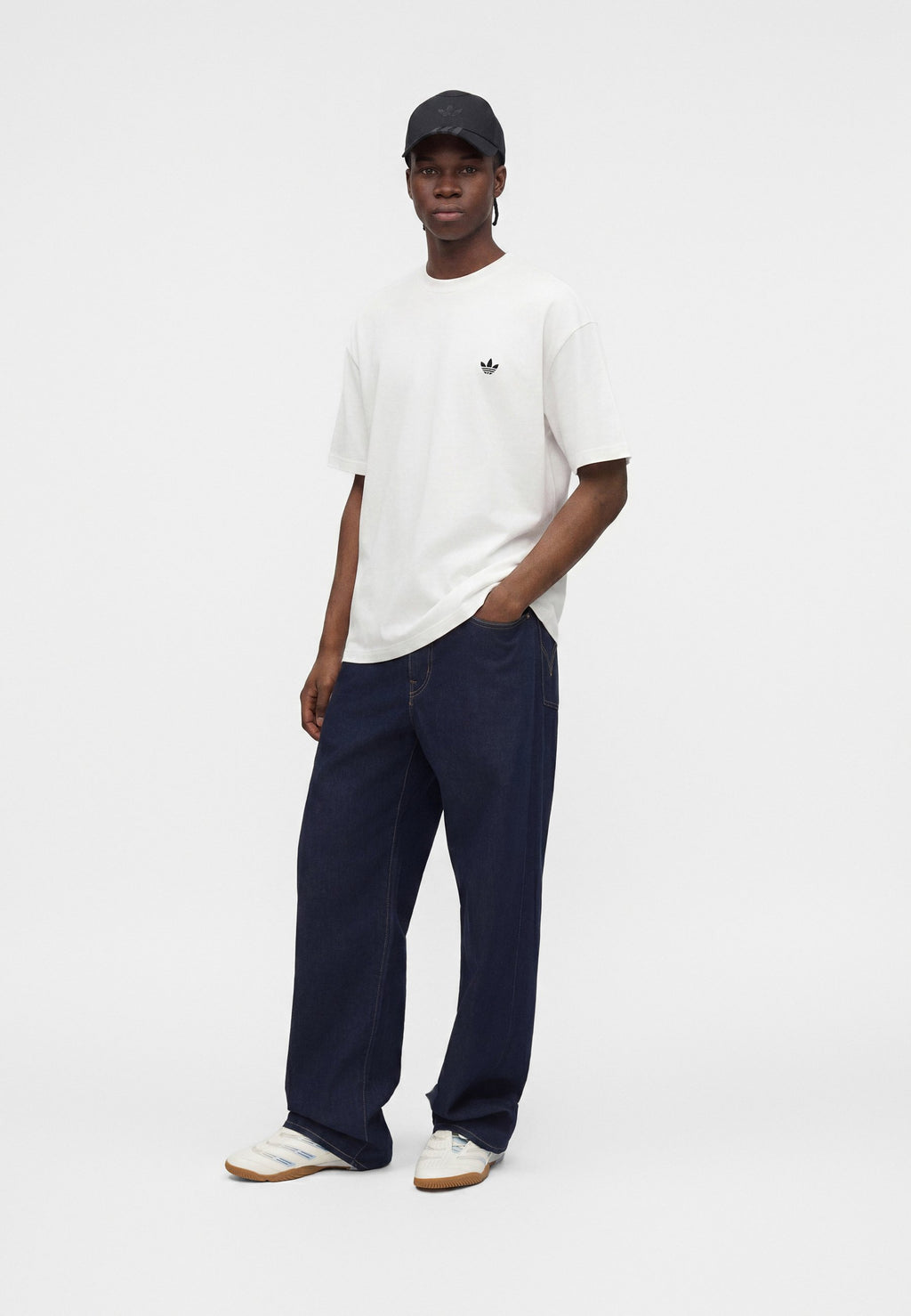 LOOSE TEE UNISEX  - Basic T-shirt - white