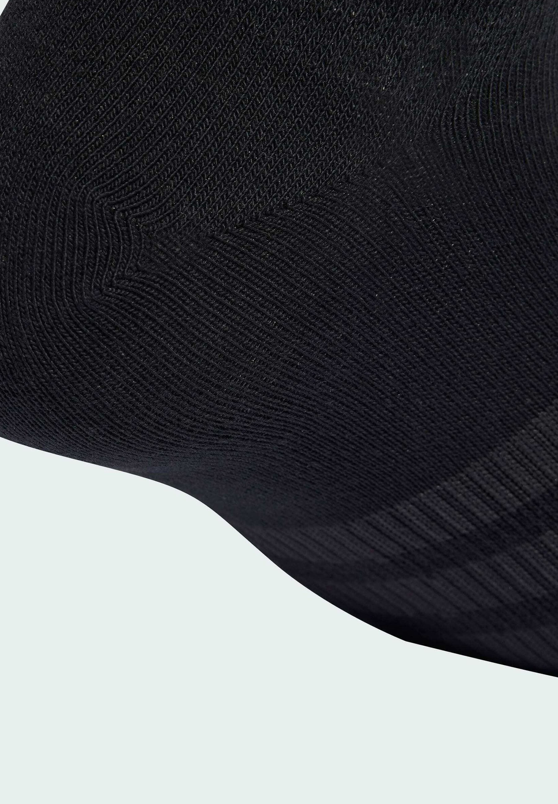 THIN LIGHT SPORTSWEAR NO SHOW 3 PAIR PACK - Sneaker socks - black   black   white