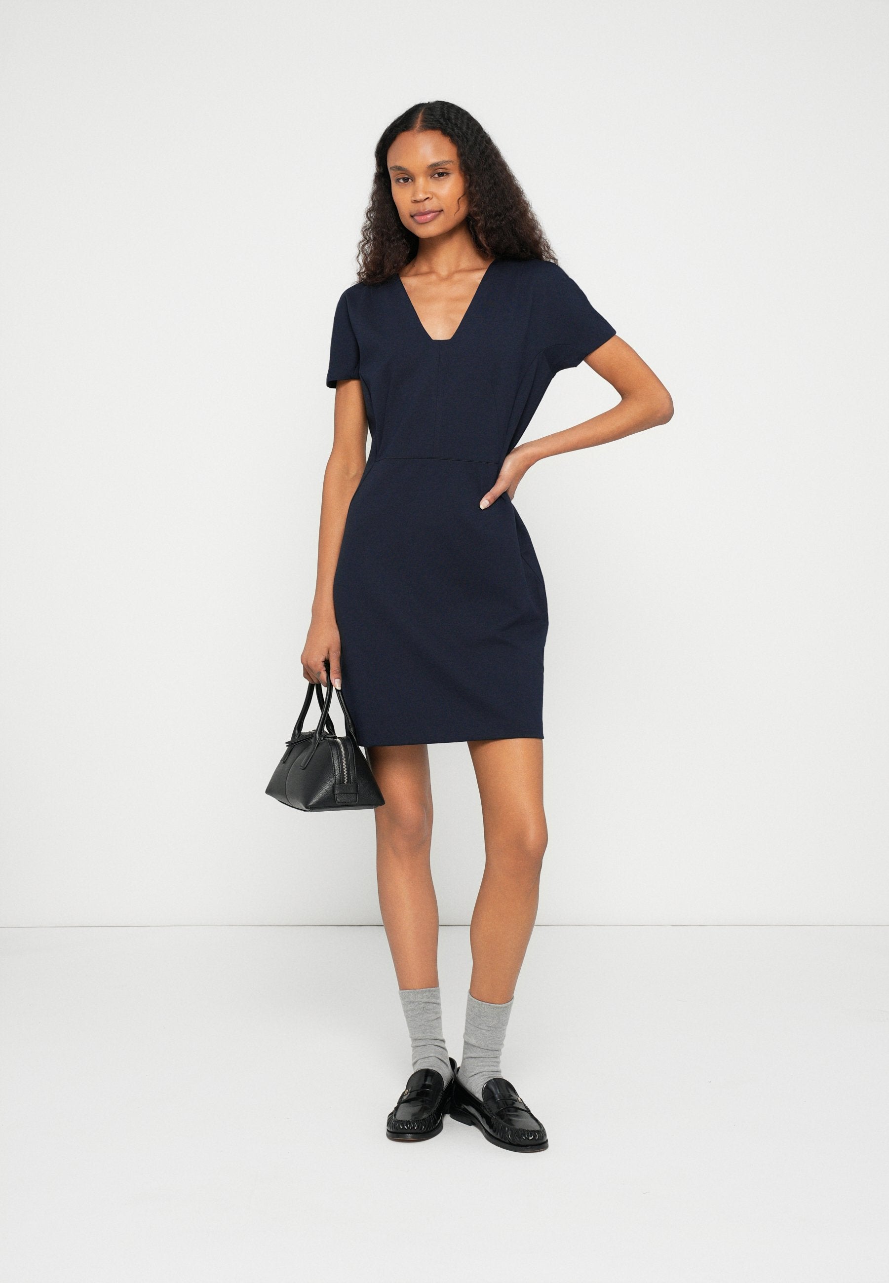EDUVIS - Robe en jersey - bleu foncé