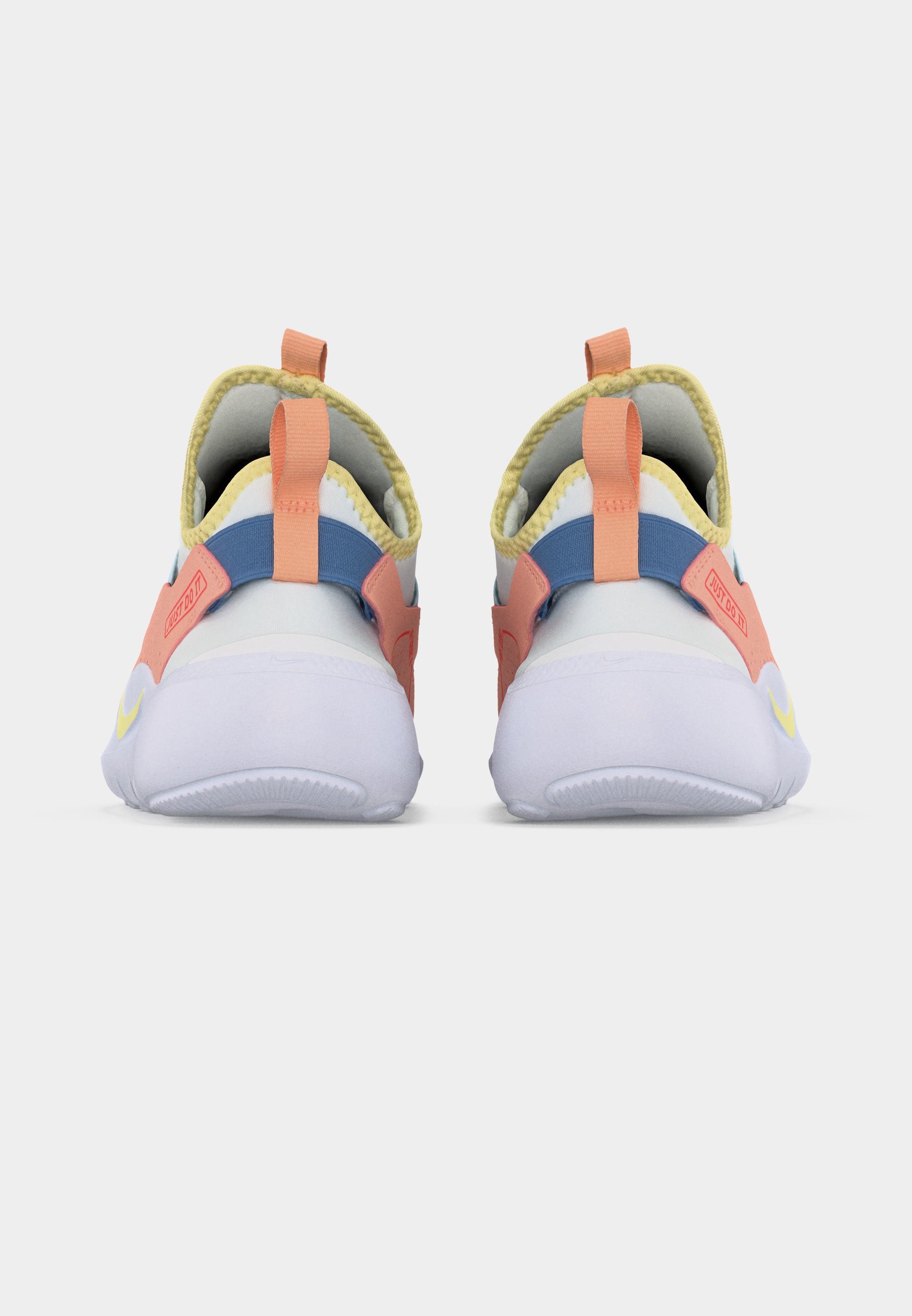 FLEX RUNNER UNISEX - Road running shoes - summit white/life lime/arctic orange/hot lava/glacier blue/work blue