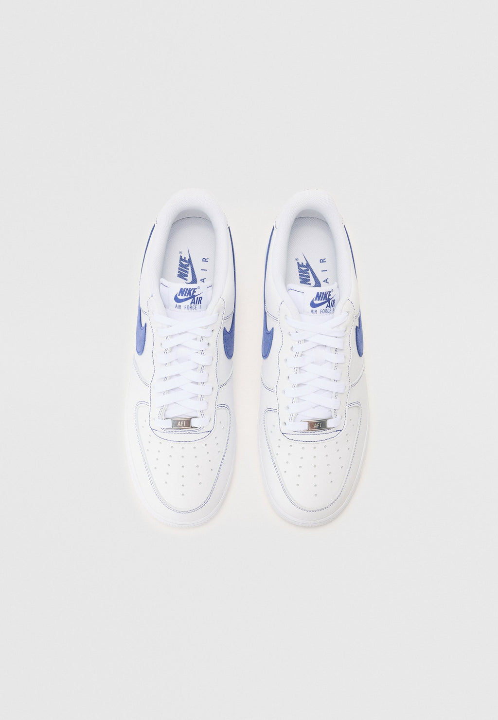 AIR FORCE 1 - Trainers - white/deep royal blue