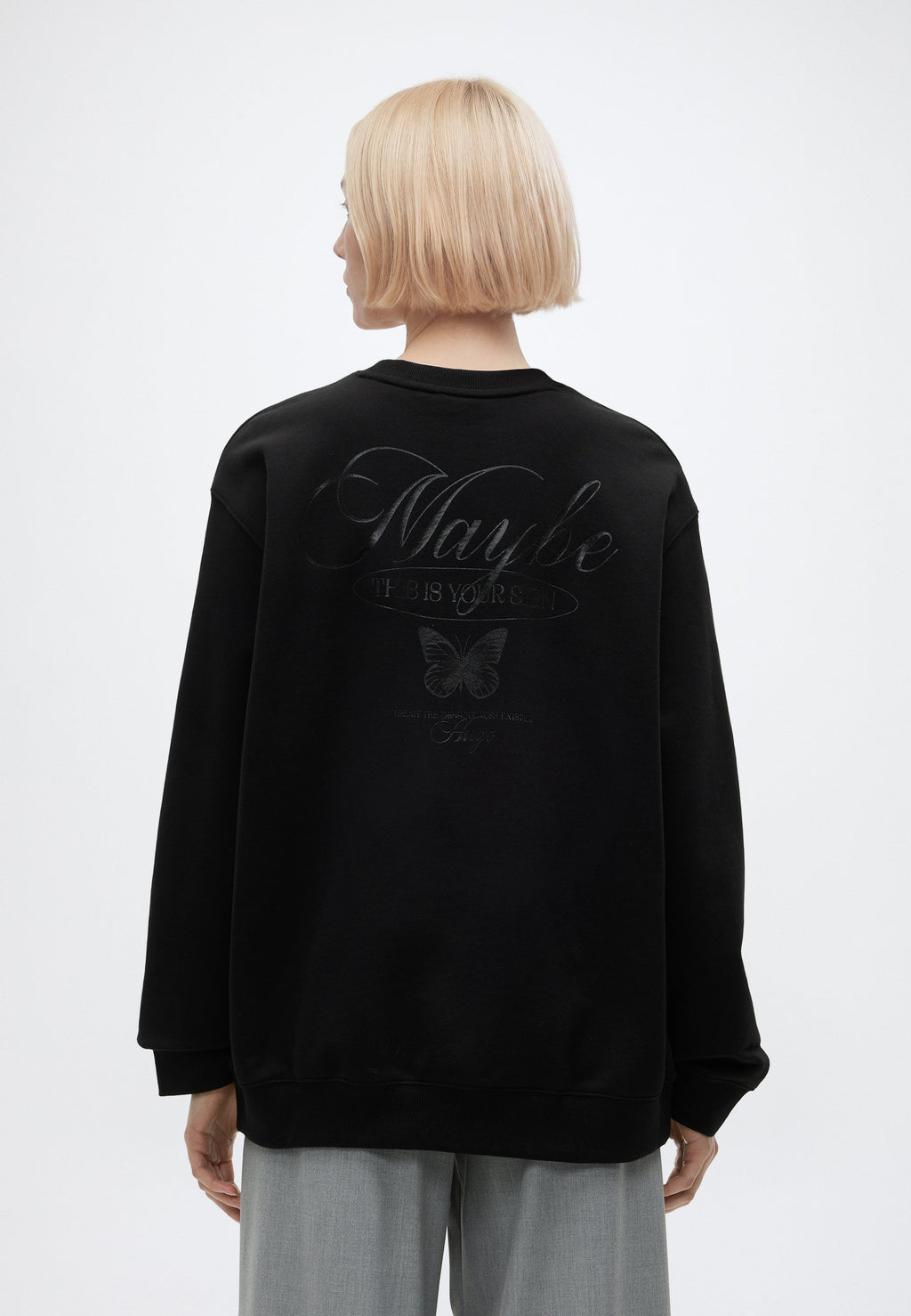 CLASSIC CREW - Sweatshirt - black