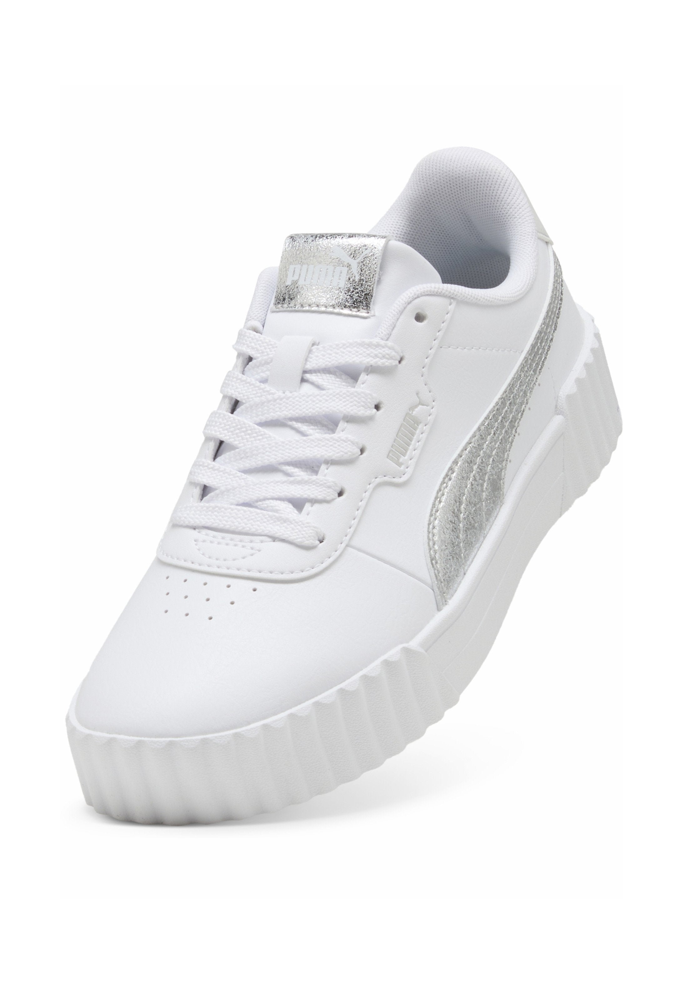 CARINA METALLIC WHISPER - Baskets basses - puma white/puma silver