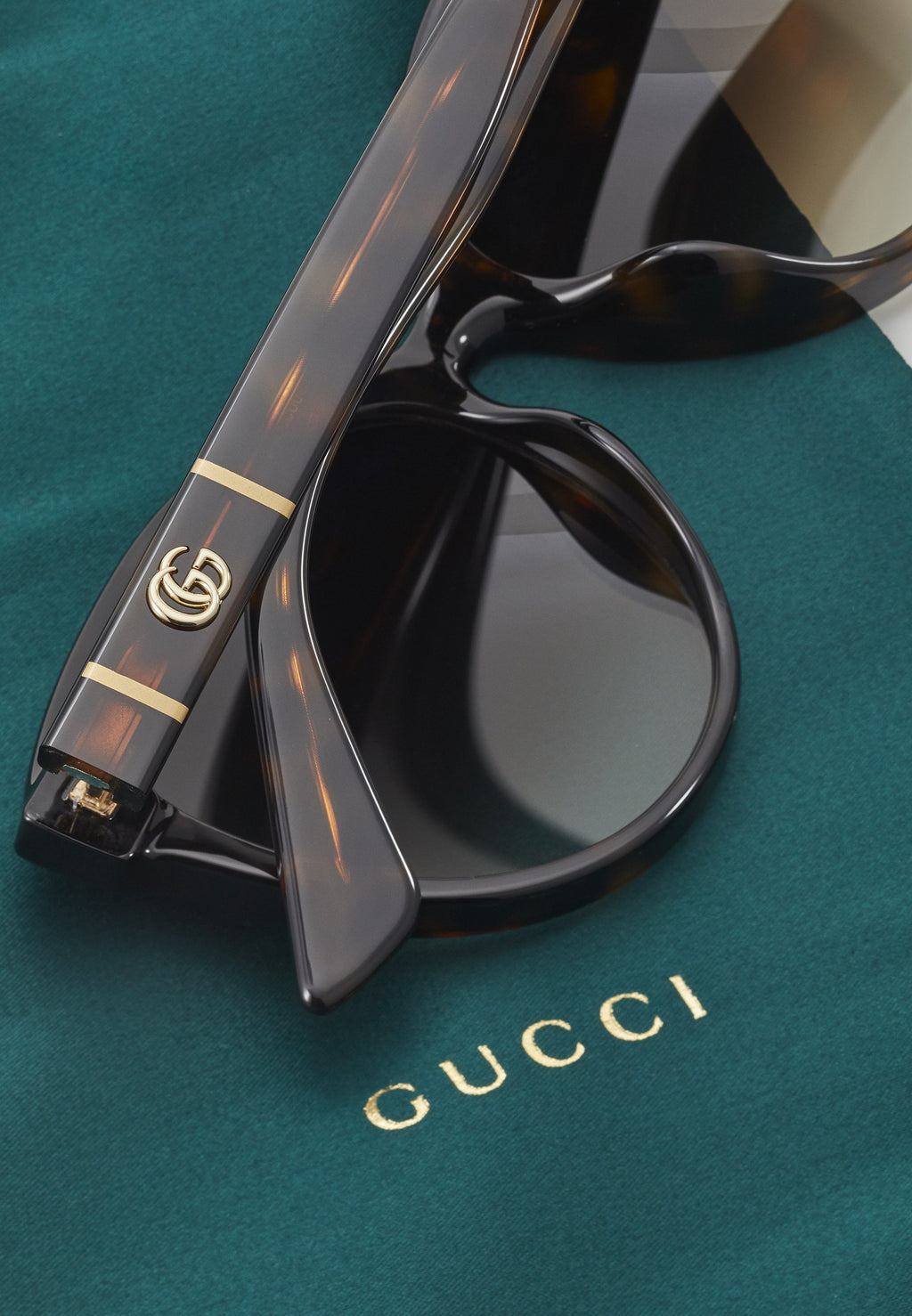 Lunettes de soleil - marron havane
