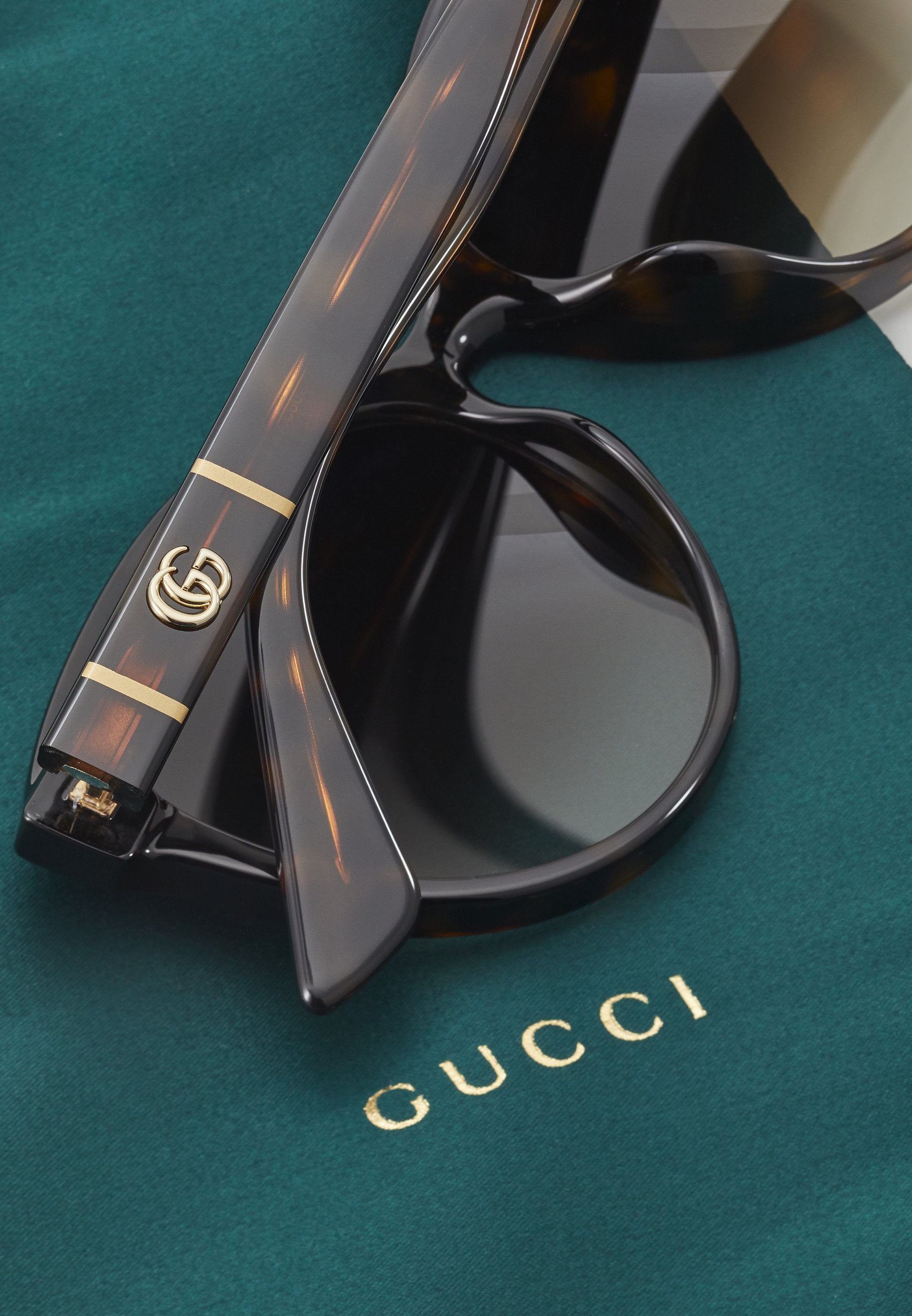Lunettes de soleil - marron havane